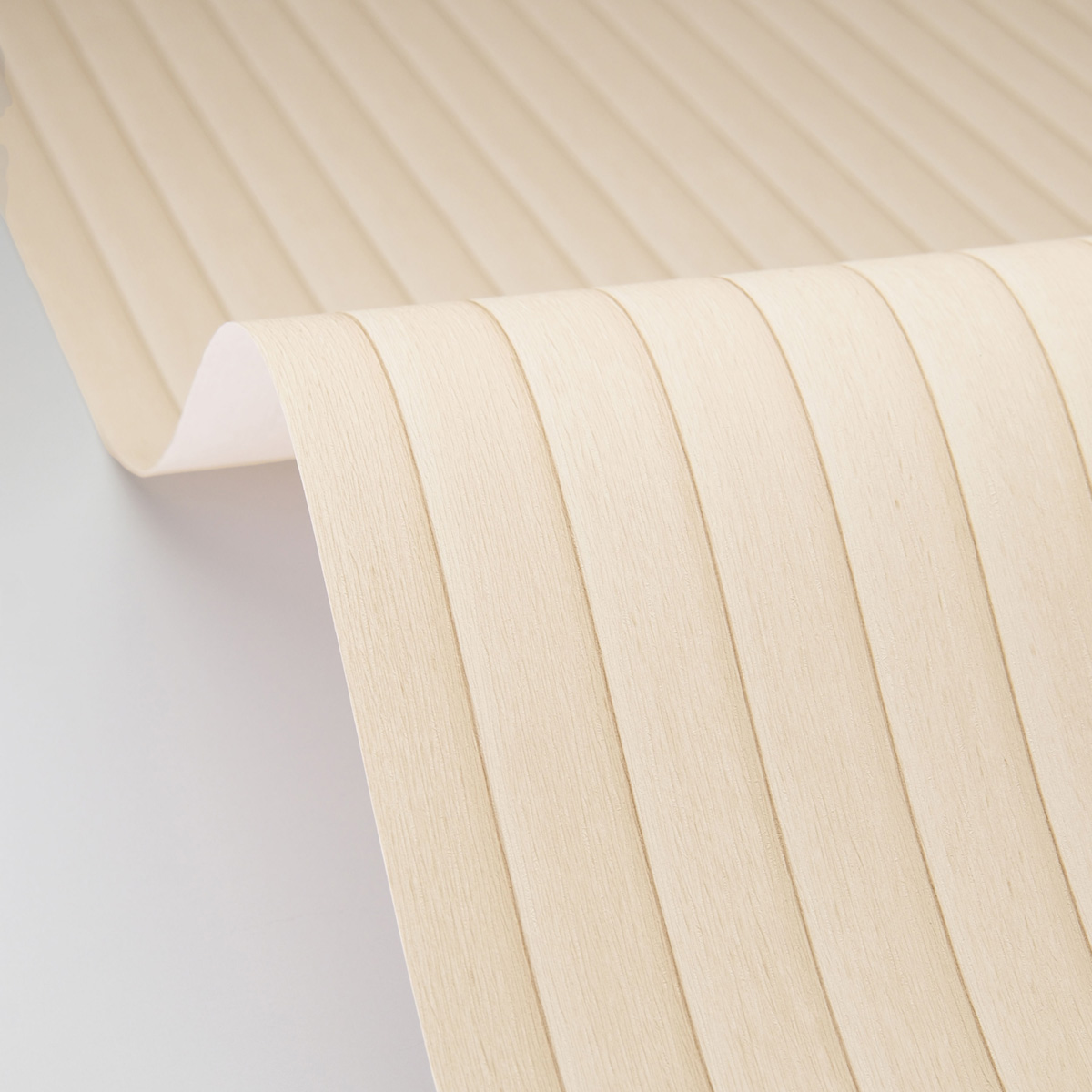 Papier peint Lames Verticales Boisea blanc cassé - Woodline de Casélio | Réf. WOD106840000