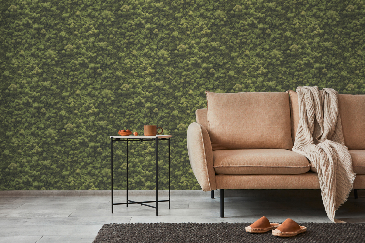 Papier peint Mousse Forêt vert - Pintwalls 2 d'A.S. Création AMB2 | Réf. AS-394051