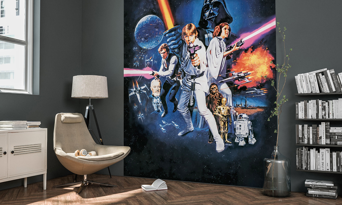 Panoramique Star Wars Poster Classic 1 - Papier peint Komar
