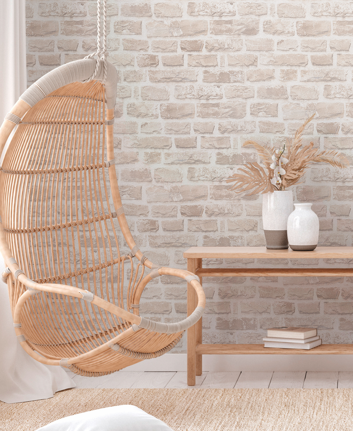 Papier peint Mur Pierres beige clair - Natural Living d'A.S. Création AMB2 | Réf. AS-386373