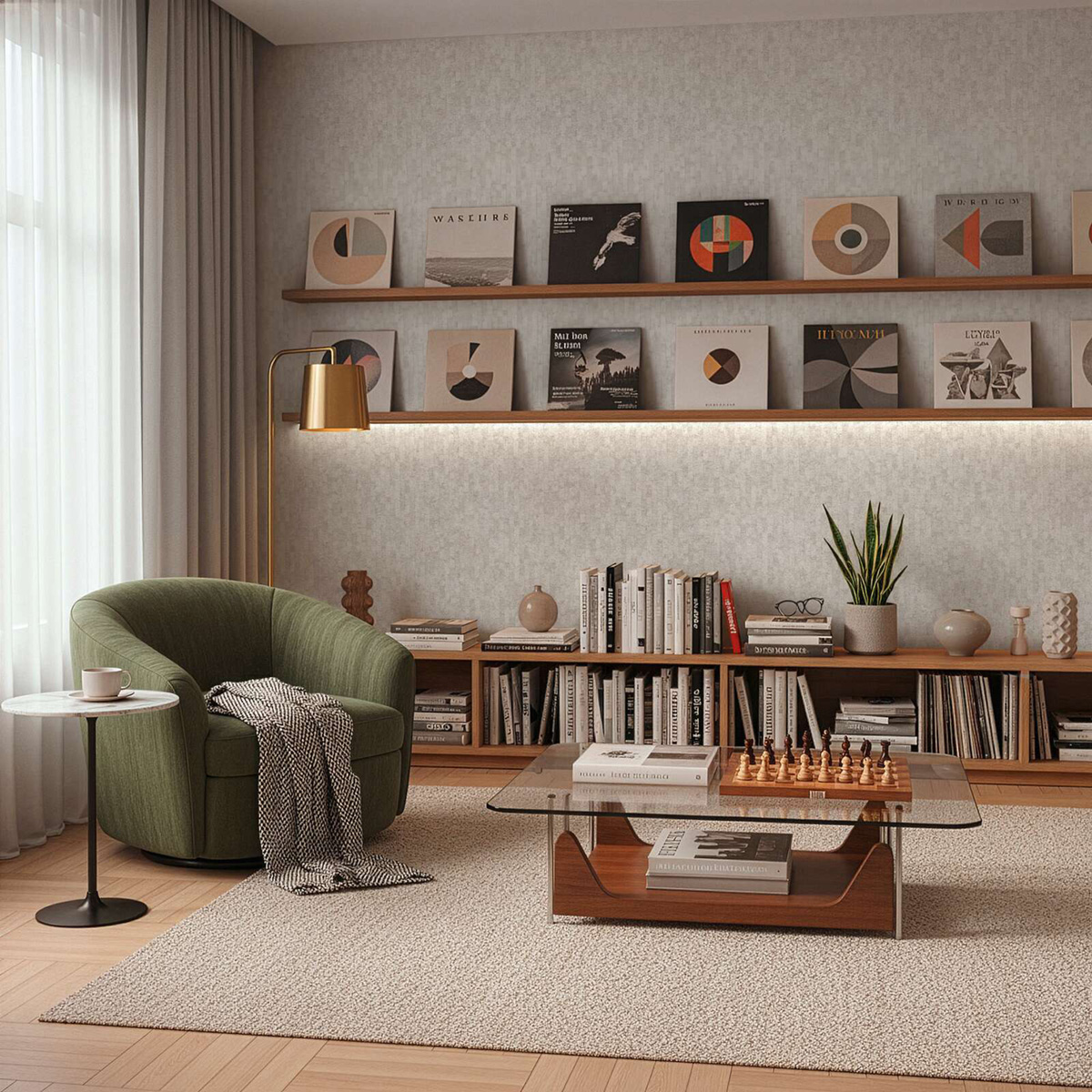 Papier peint Bois Lames Patiné argenté - Vibes & Styles d'A.S. Création | Réf. AS-790083