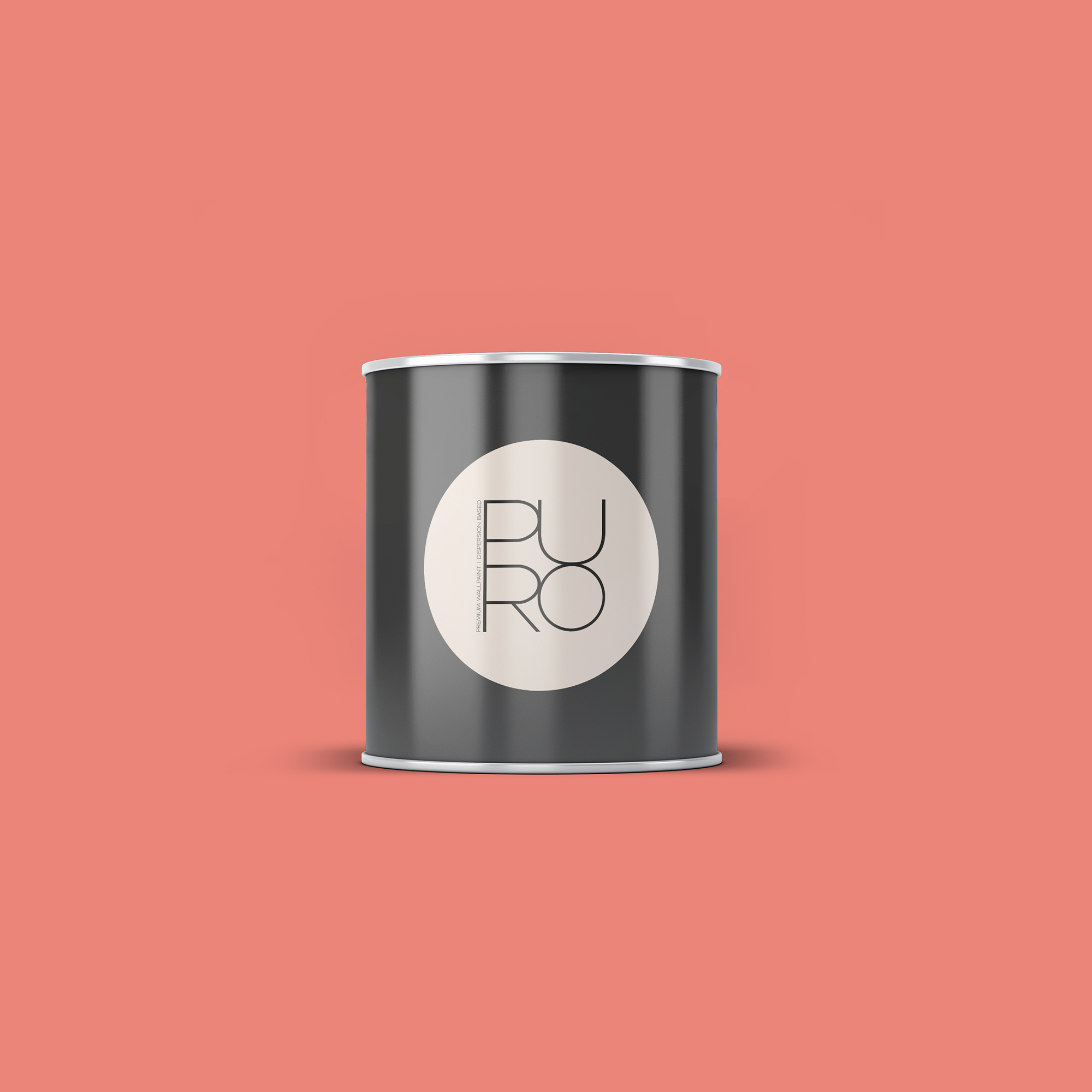 Image d'un pot de 1 litre de peinture Puro rose peachy pink  - c2029