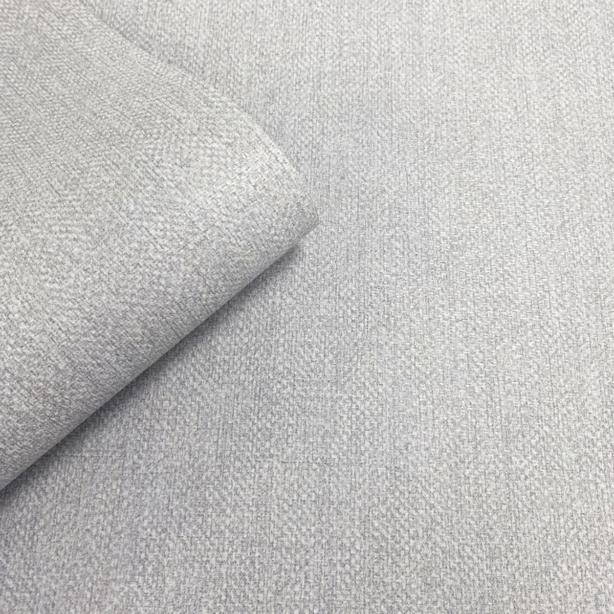 Papier Peint Faux uni Textile Paillettes gris perle argenté - Venezia d'Ugépa AMB3| Réf. UGP-M67309