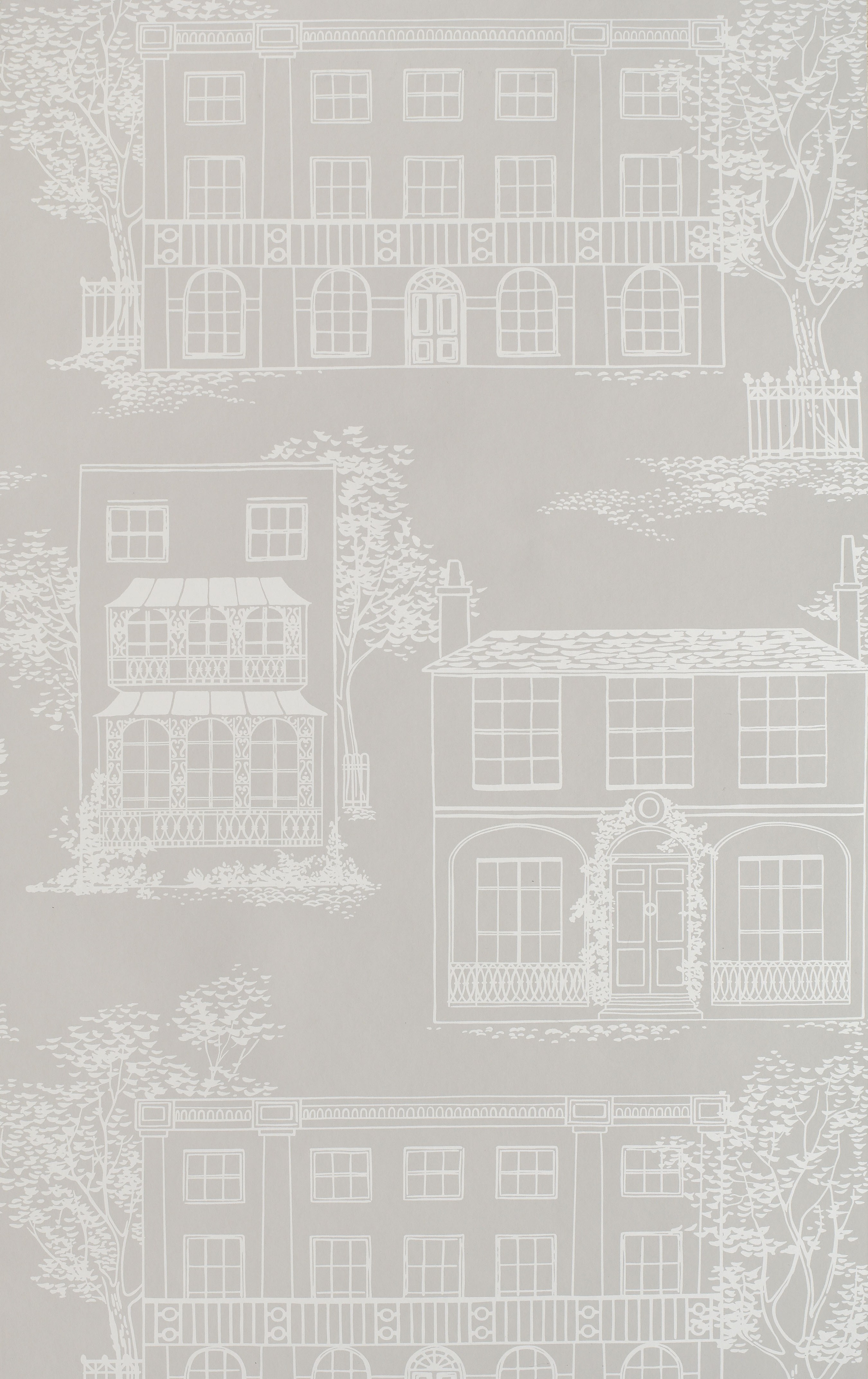 Papier peint 50' s Line Papers par the Little Greene, référence : 272HACOOLG