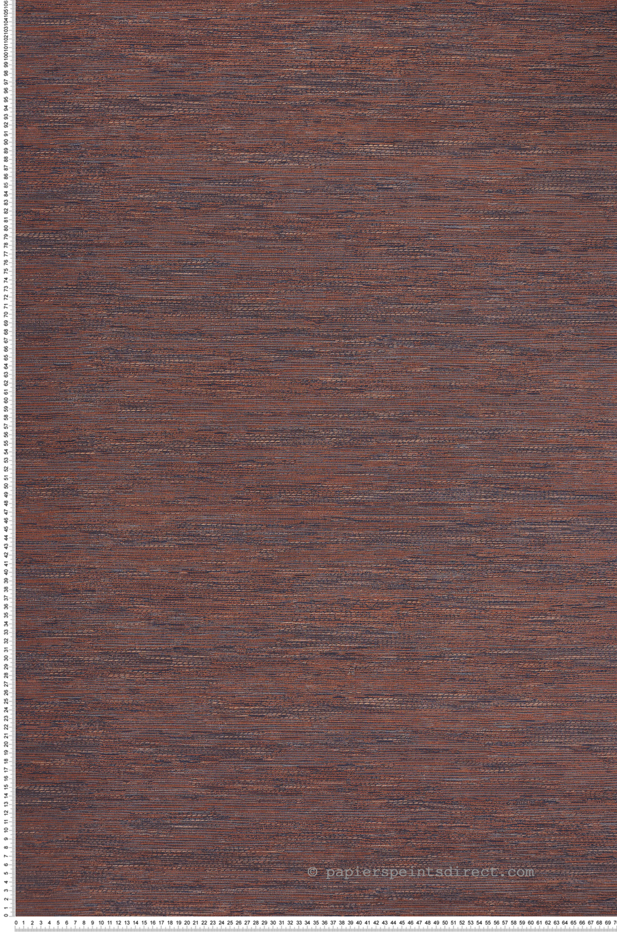 Papier peint Paille Tatami rouille - Archipel de Casamance | Réf. CAS-75342854