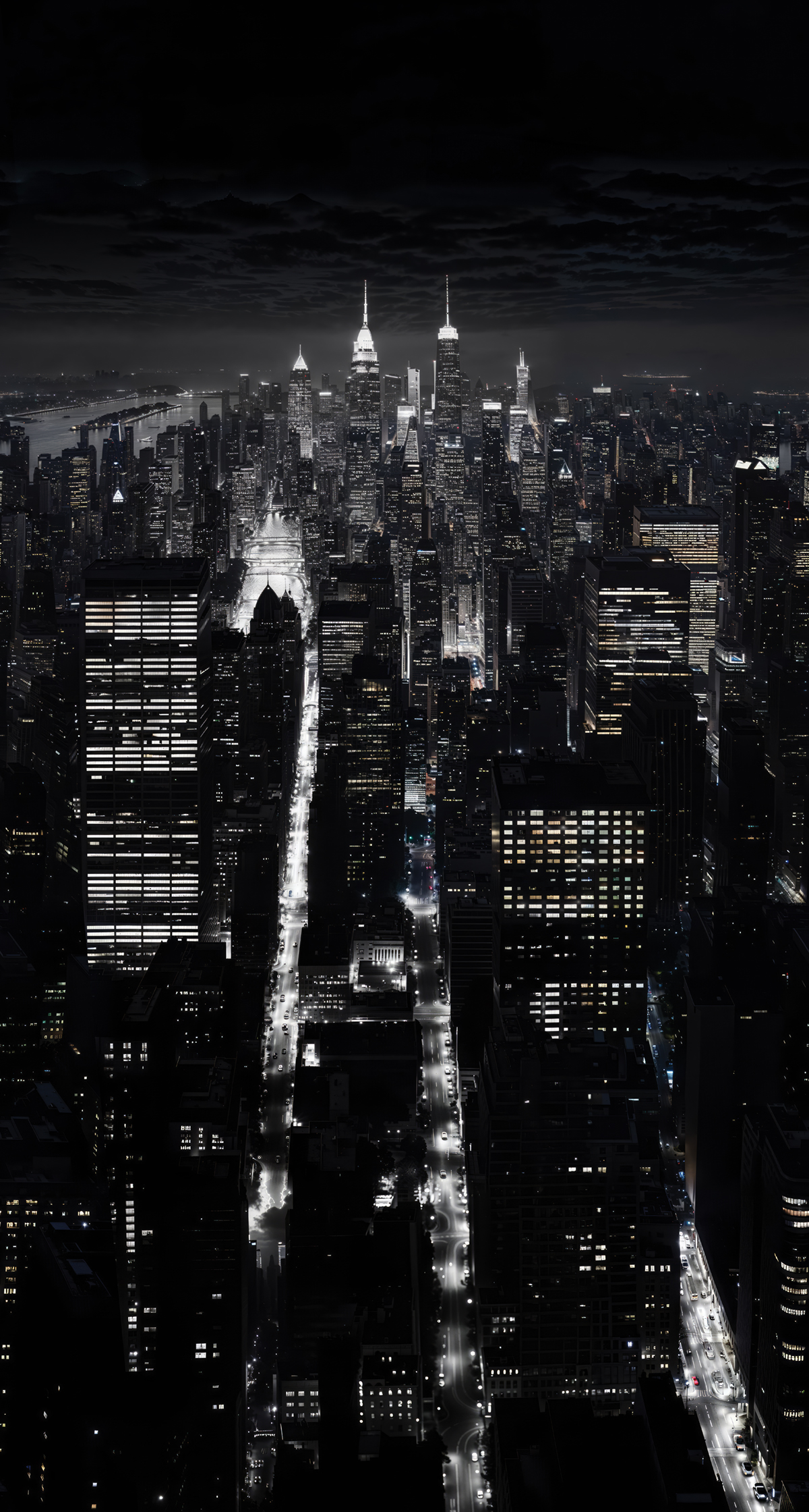 Papier peint Panoramique Skyline Ville noir - Les Aventures de Lutèce | Réf. LTC-27240109