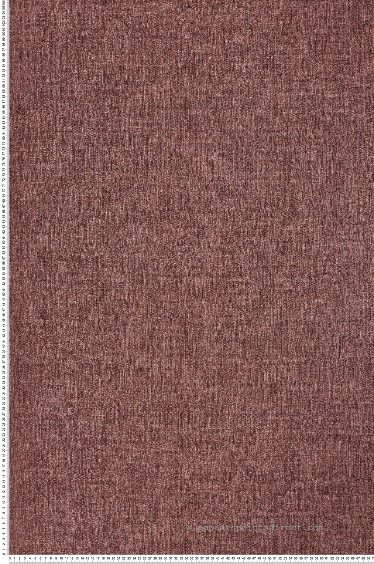 Papier peint Faux Uni Diola aubergine - Karabane de Casamance | Réf. CAS-75151732