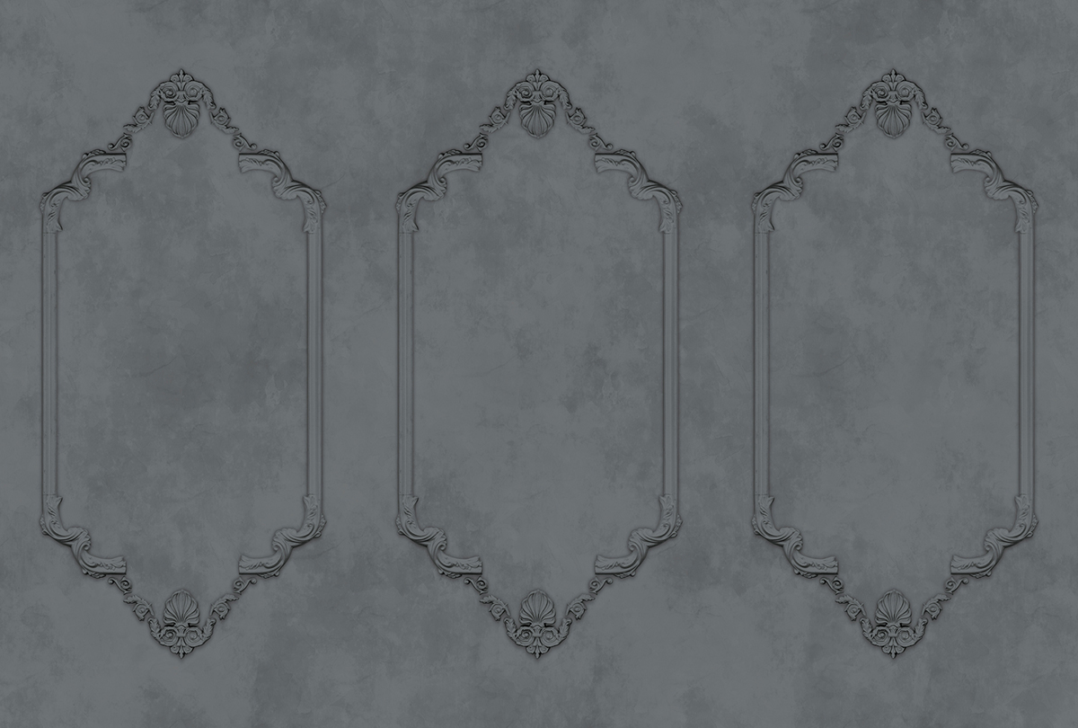 Papier peint panoramique Moulures Frames 3 - Référence DD110686 - Intissé 200g/m2 - Standard 400 x 270