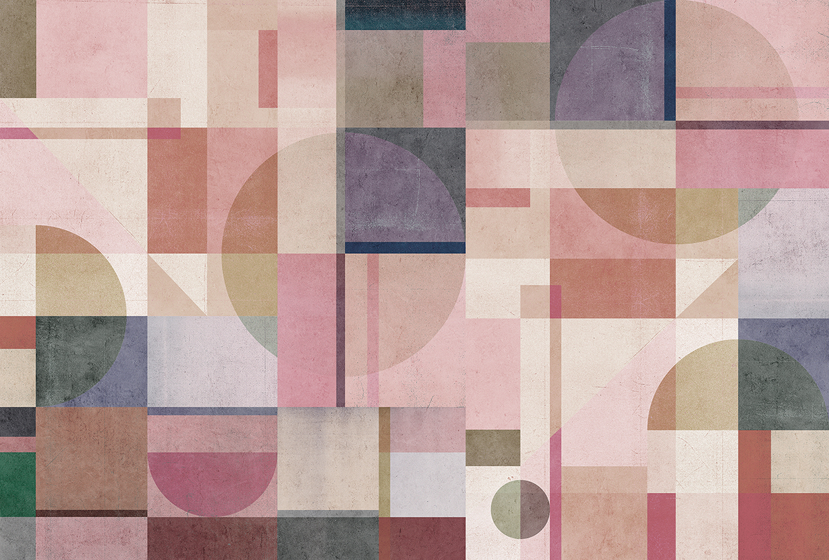 Papier peint panoramique Graphique Piazza 2 - Référence DD122488 - Intissé 200g/m2 - 400 x 270 cm