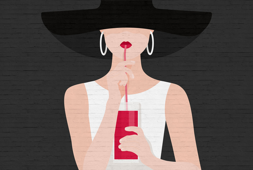 Papier peint panoramique Street Art Audrey 2 - Référence DD120177 - Intissé 200g/m2 - Standard 400 x 270