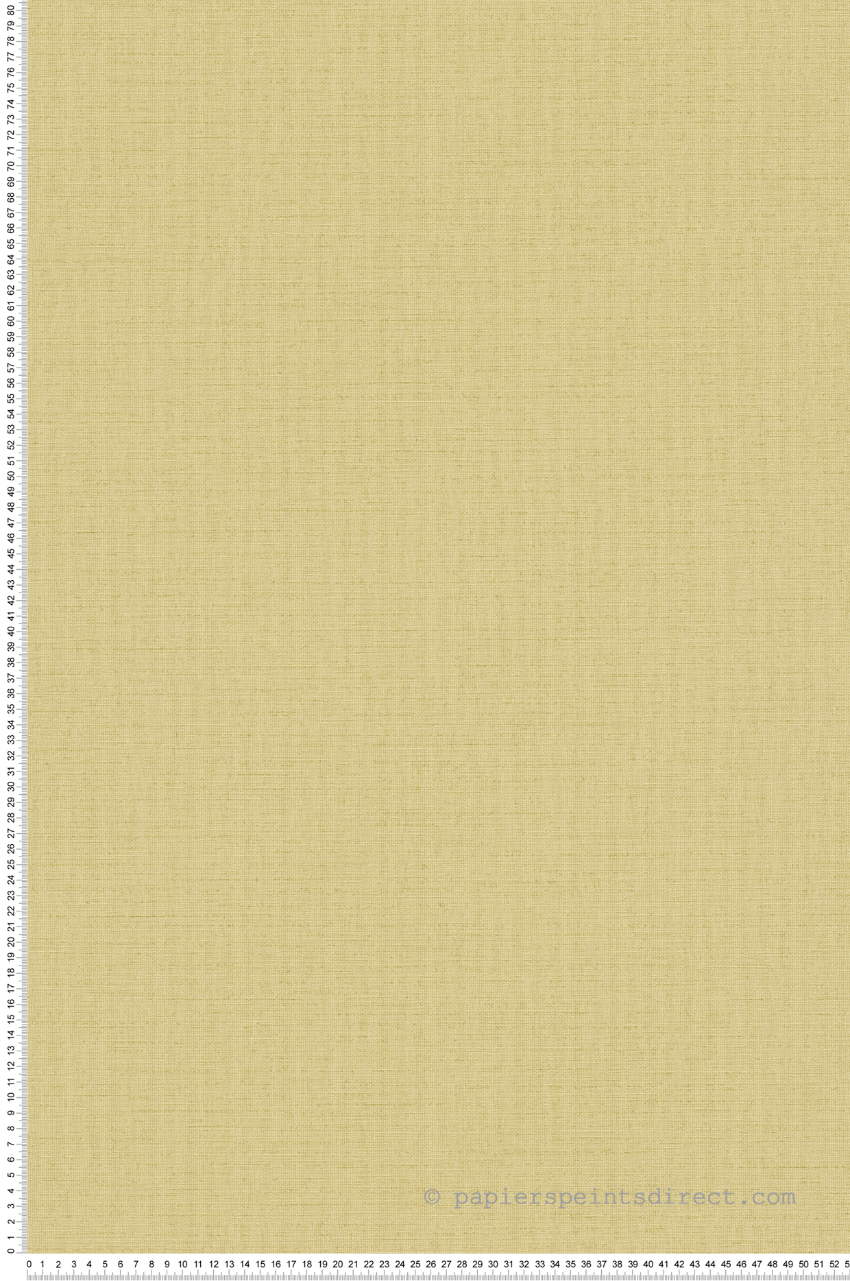 Papier peint Faux Uni Textile moutarde - Vibes & Styles d'A.S. Création | Réf. AS-792025
