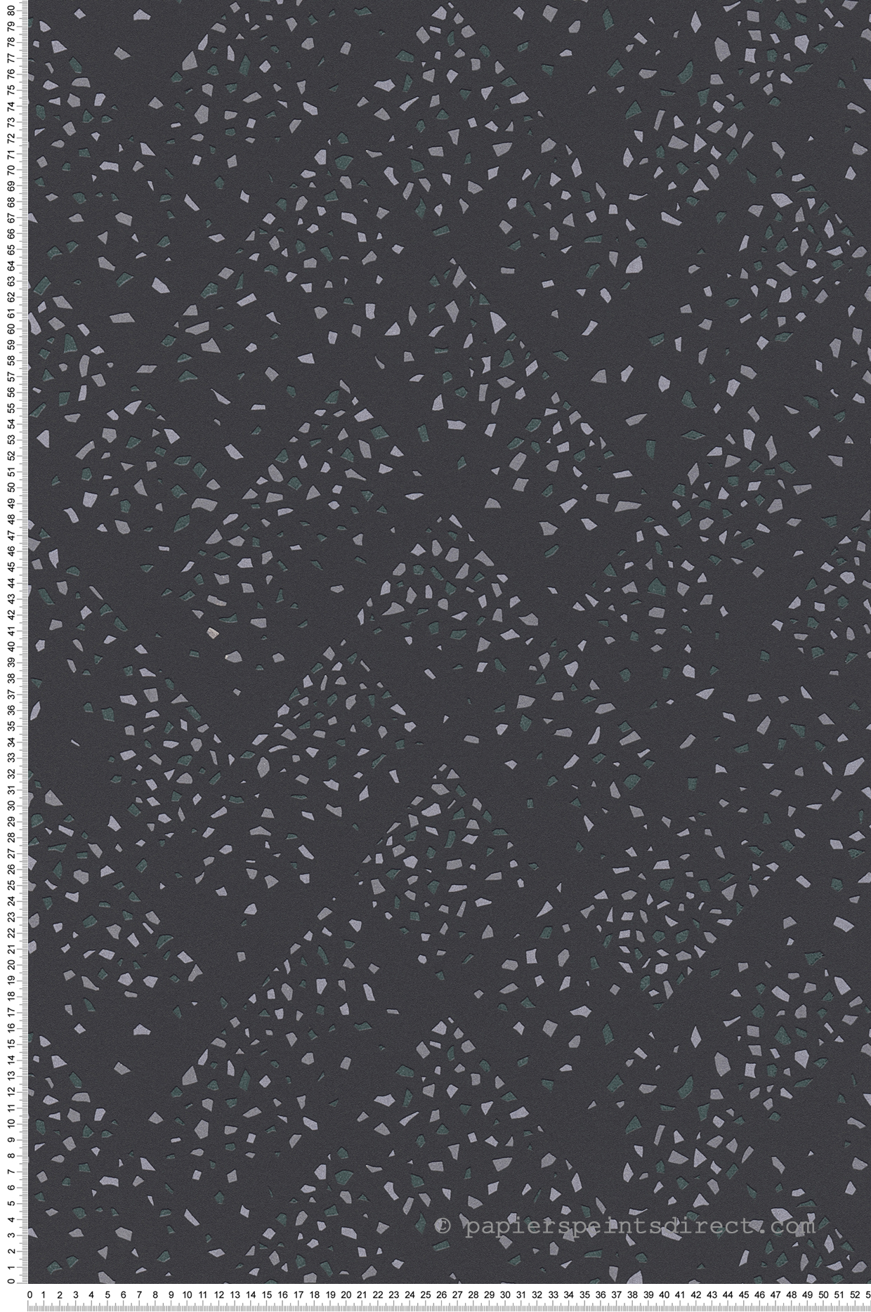 Papier peint Géométrique Terrazzo noir - New Walls d'AS Création | Réf. SP15245