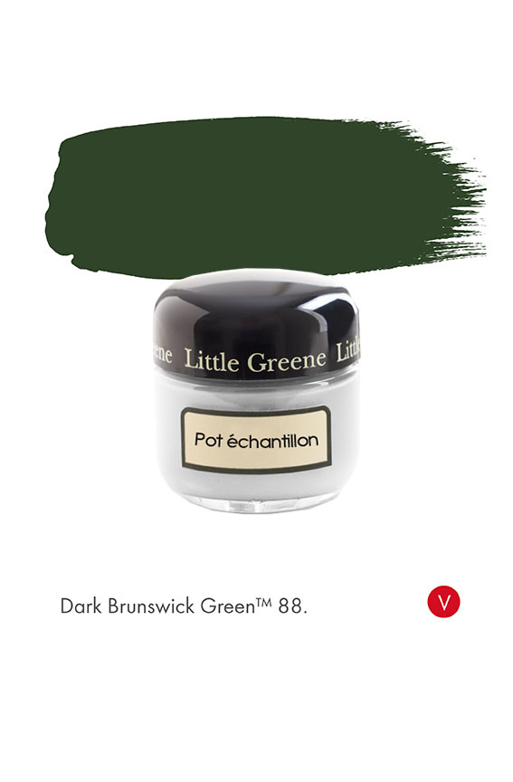 Pot échantillon Dark Brunswick Green n°88 - Finition Absolute Matt Emulsion