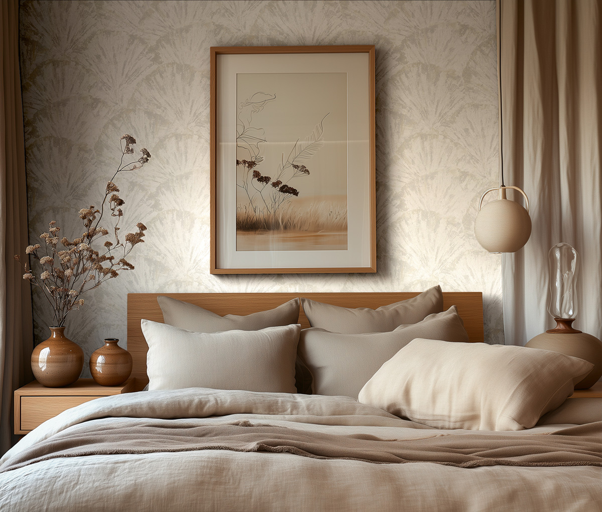 Papier peint Palme Éventail blanc cassé argenté - Metropolitan Stories 4 Hot Spots d'A.S. Création | Réf. AS-781983