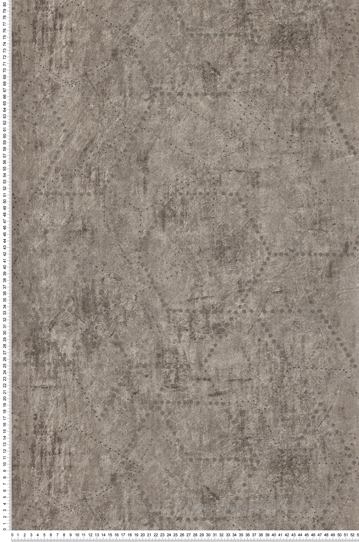 Papier peint Géo Voie Lactée Billes brun - Pearl de Montecolino | Réf. MC-81316