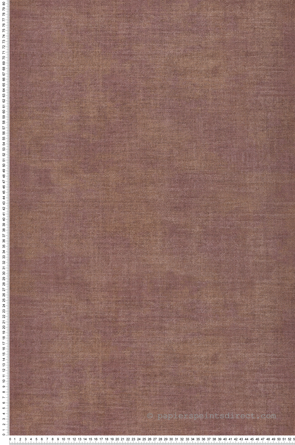 Papier peint Faux Uni Métallisé vieux rose cuivré - Scala de Montecolino | Réf. MC-24498