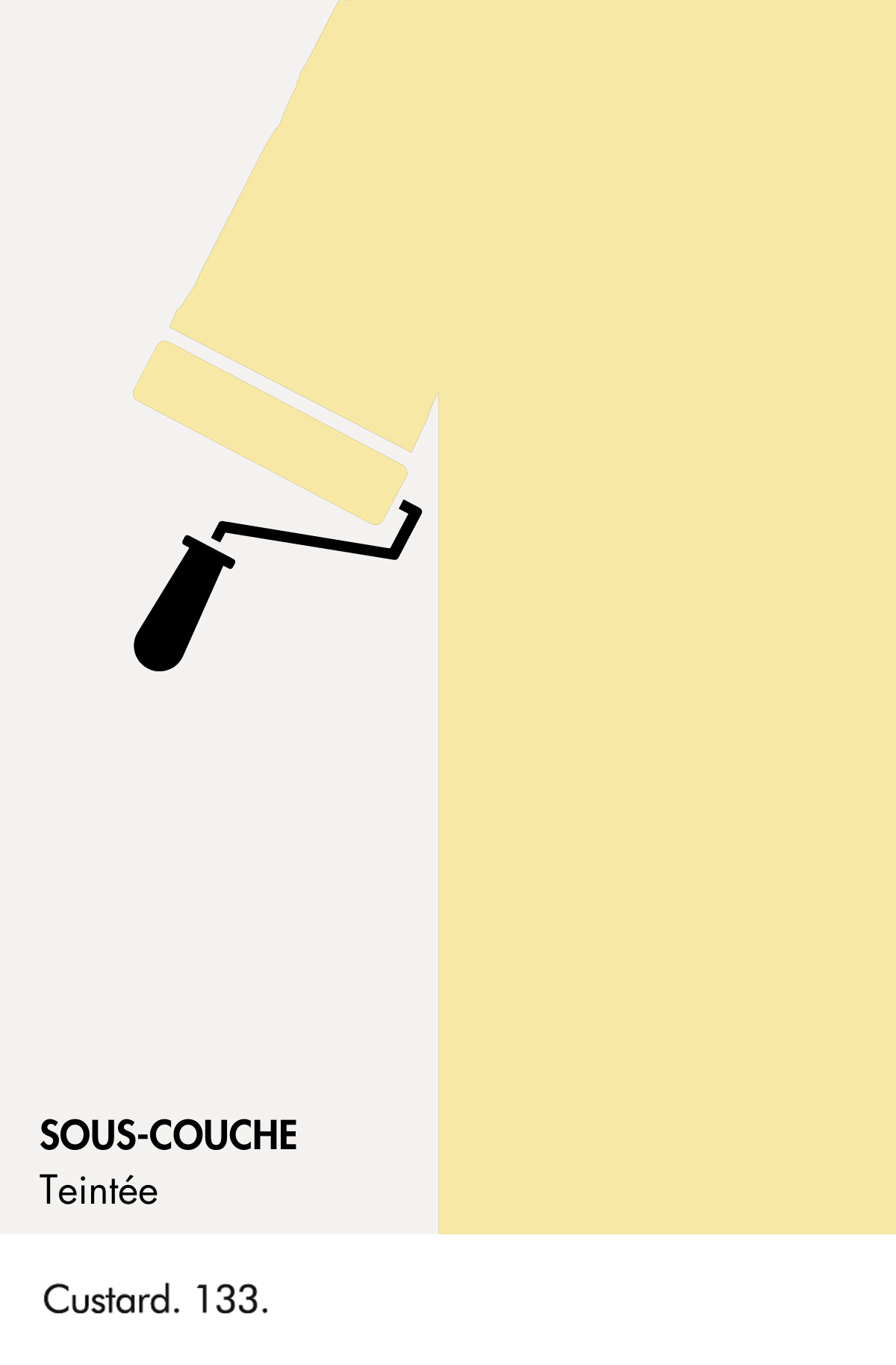 Sous-couche teintée Custard n°133 Intelligent ASP (All Surface Primer) 1 litre