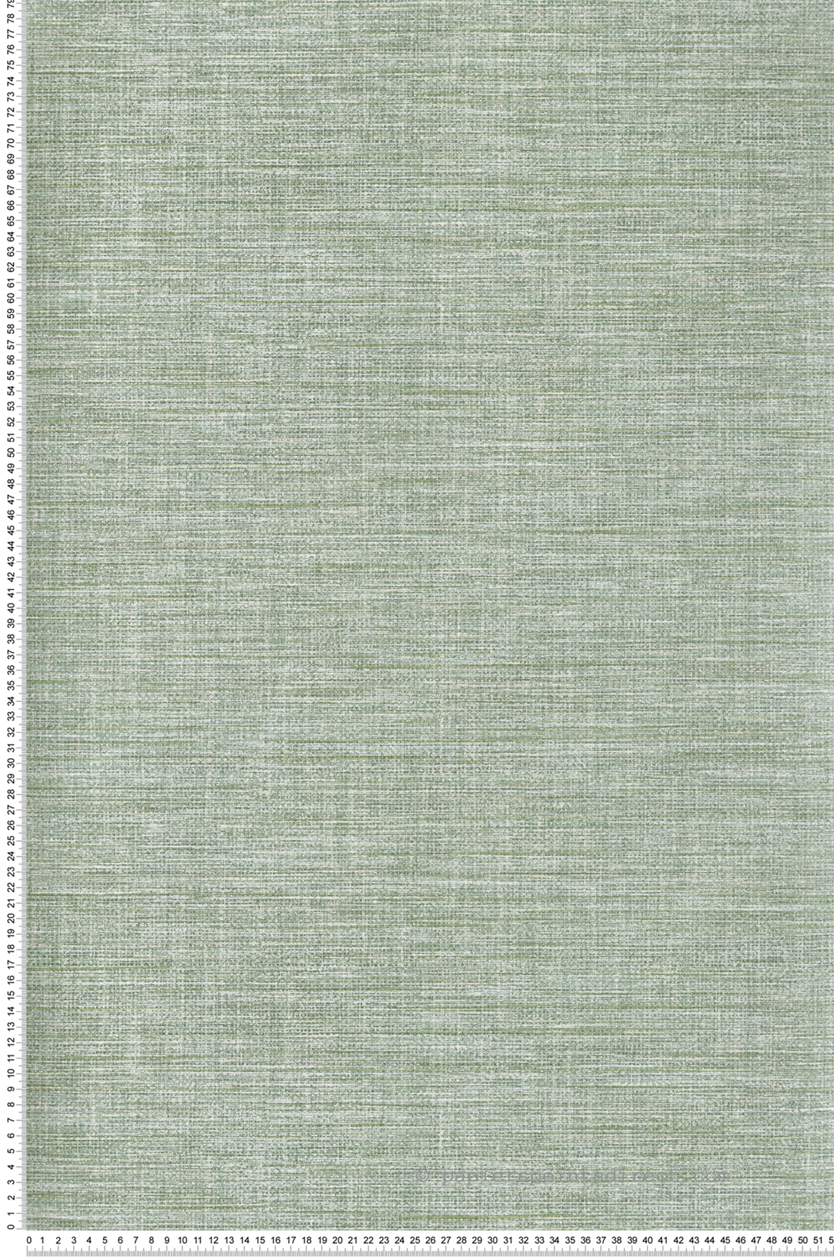 Papier peint Effet Raffia vert sauge - Happy de Lutèce | Réf. LTC-FD26457