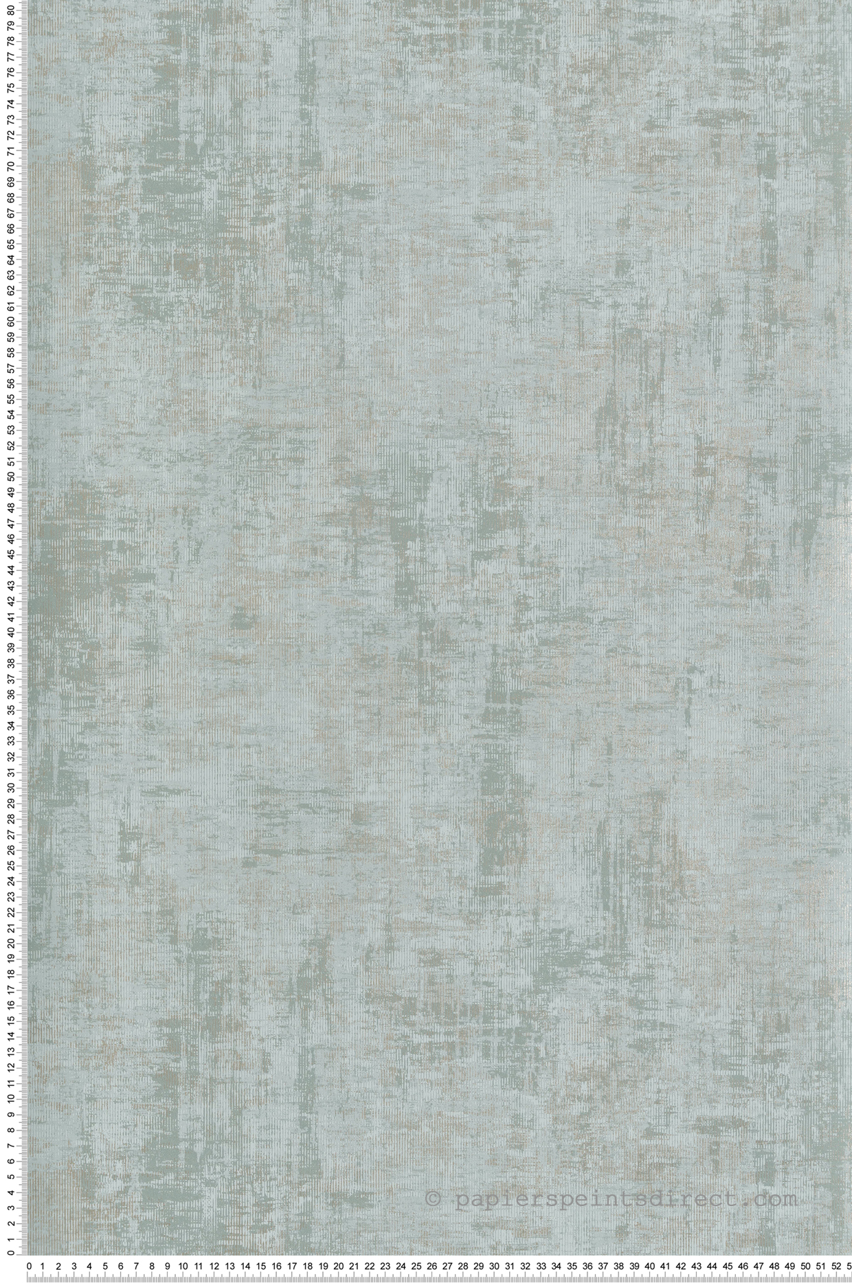 Papier peint Faux Uni Plâtre Métallisé céladon - Unique de Lutèce | Réf. LTC-SP-LS5007