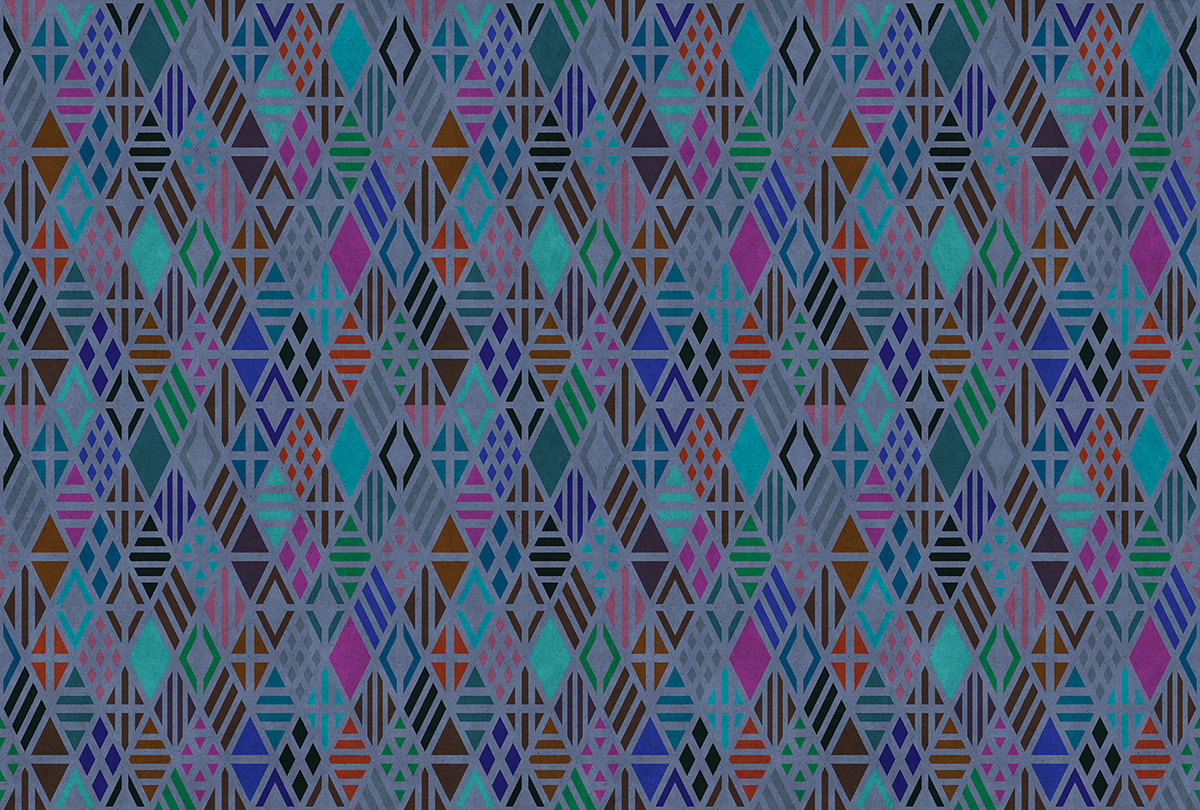 Papier peint panoramique Graphique Geometrical 2 - Référence DD110966 - Intissé 200g/m2 - Standard 400 x 270