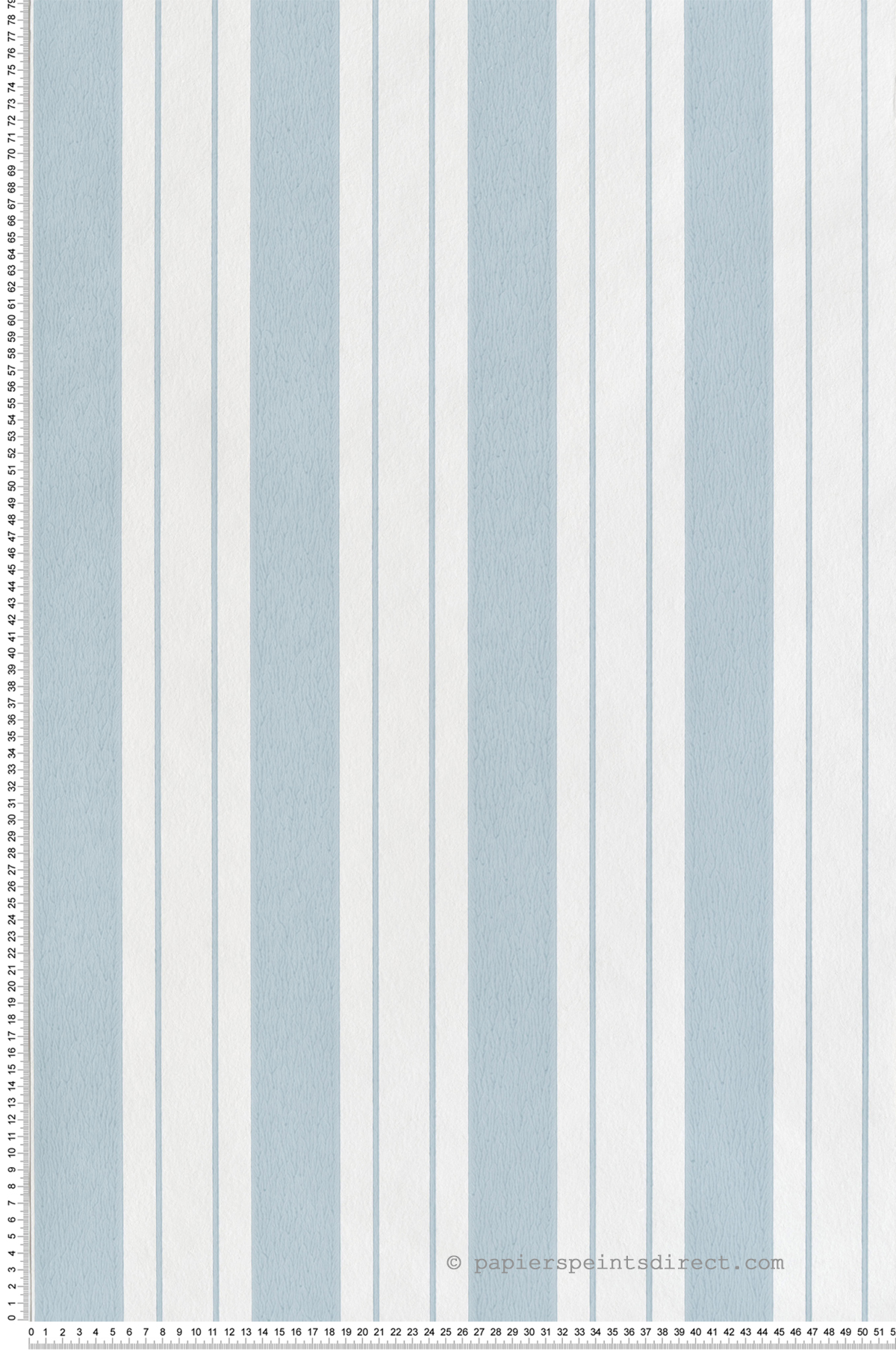 Papier peint Rayure Bateau Ligorio bleu ciel - Alberti d'Osborne & Little | Réf. OSB-W7981-03