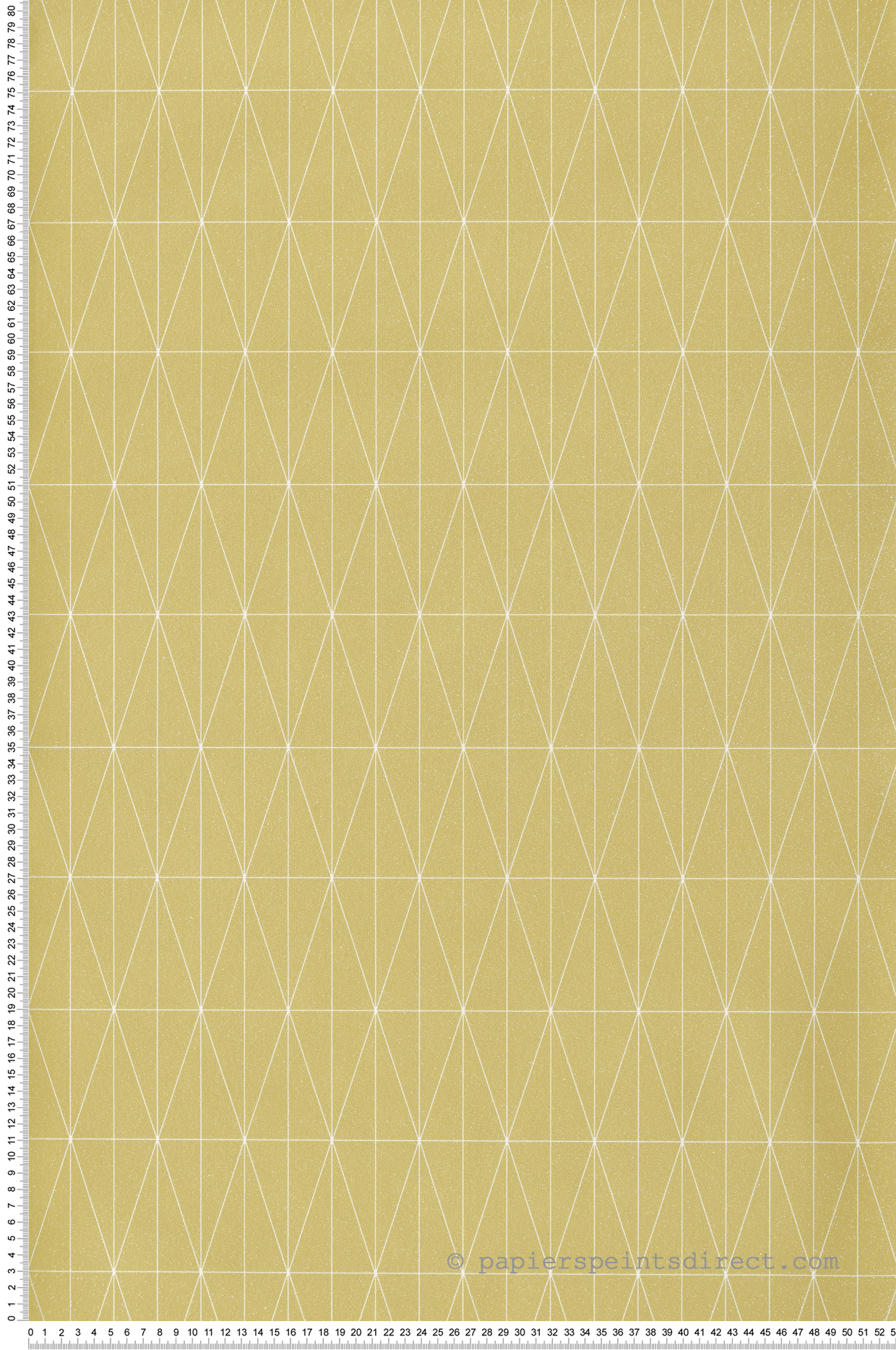 Papier peint Graphique Suède Pailleté jaune - Les Essentiels de Lutèce | Réf. LTC-11200102