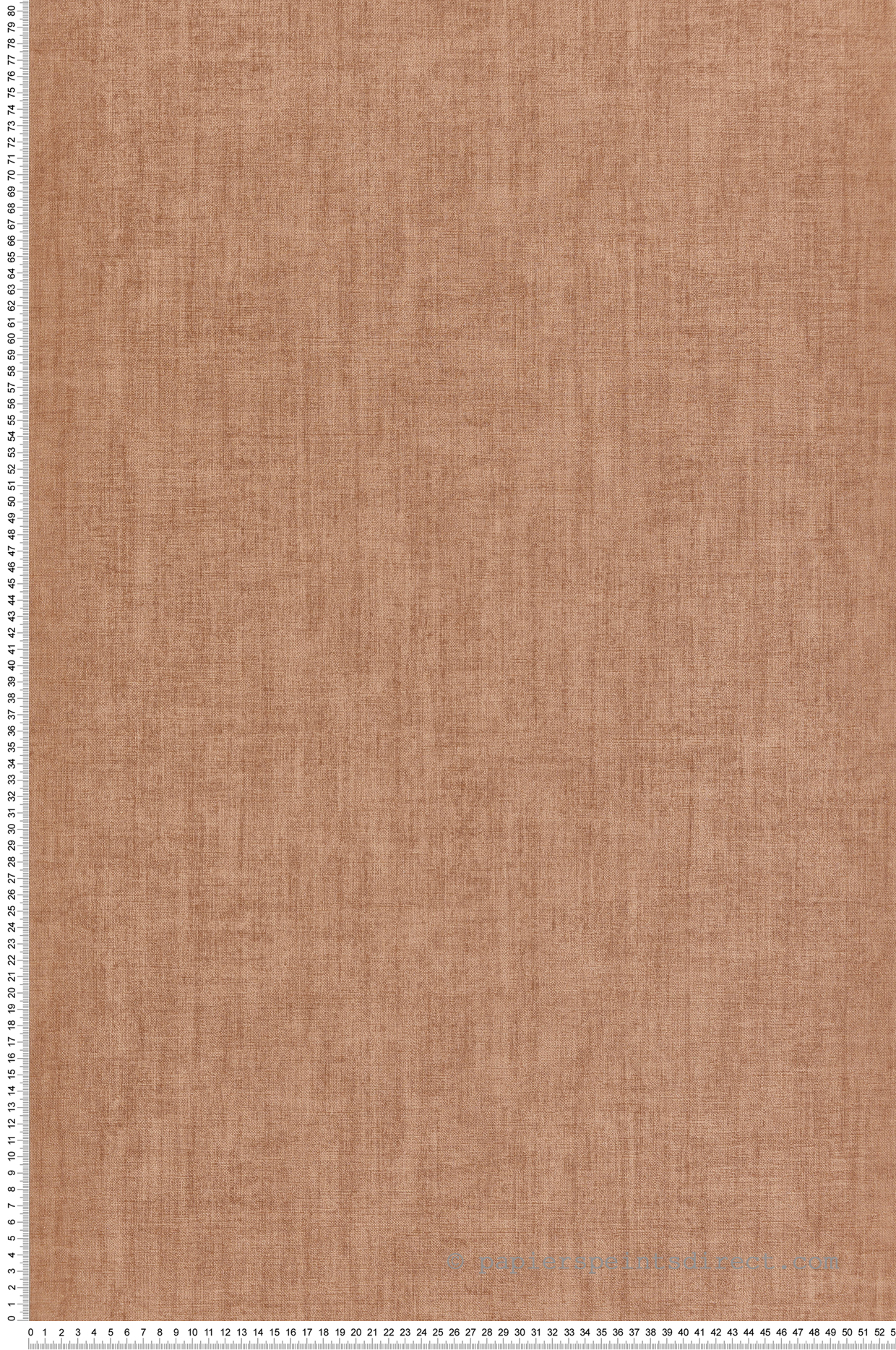 Papier peint Faux Uni Scintille terracotta - Seven de Montecolino | Réf. MC-30198