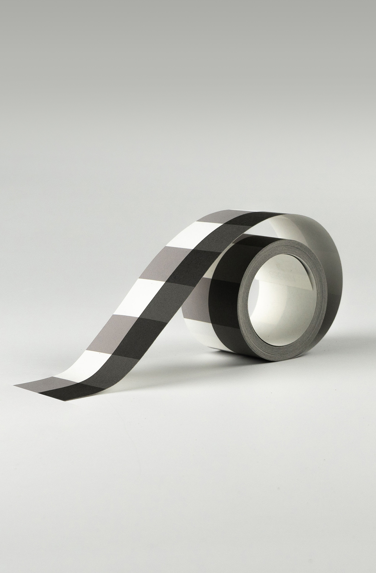 Galon Vichy Carreau Charmante fusain gris - Galons et Frises de Casadéco | Réf. GAFR200379321