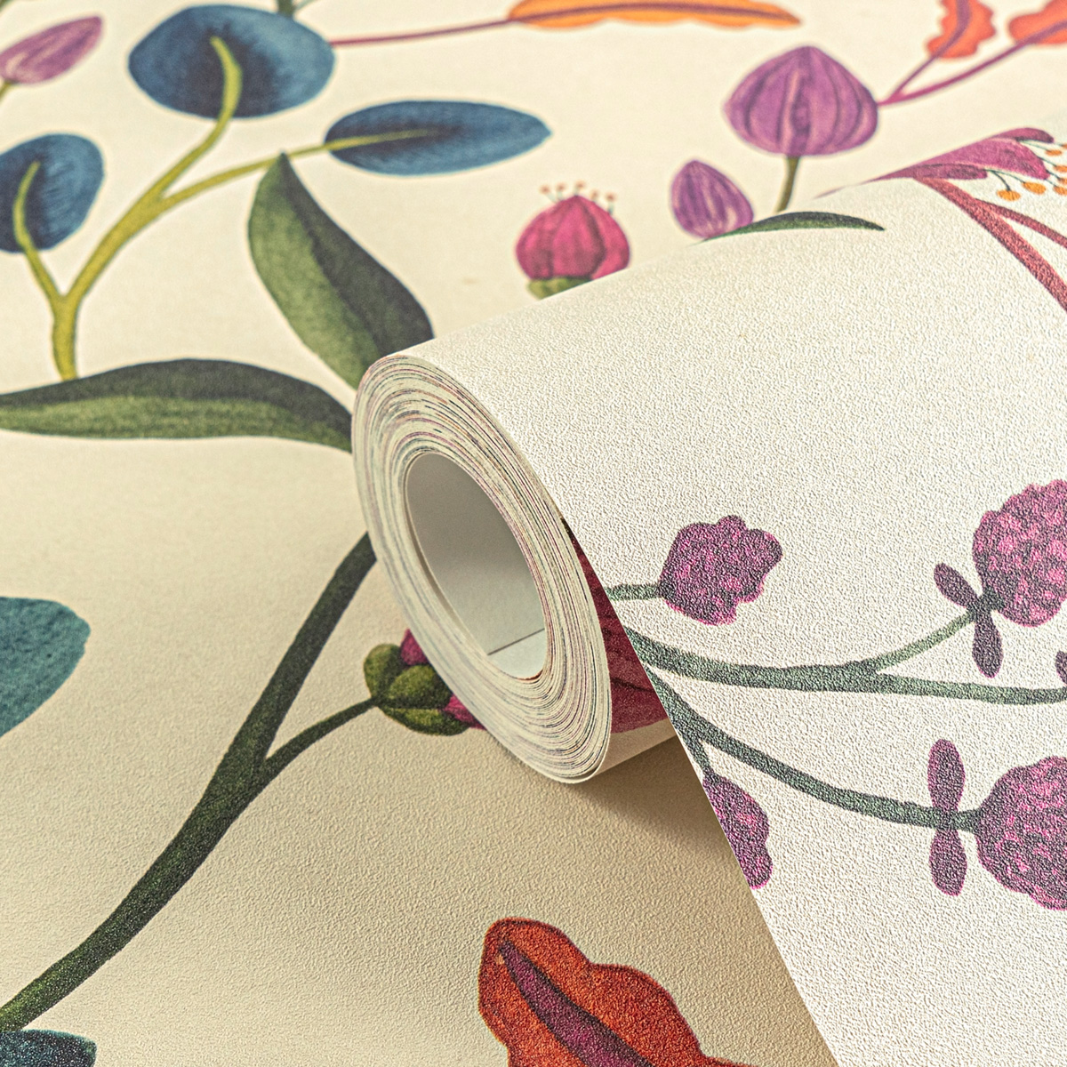 Papier peint Végétaux Originaux multicolore - Anna D'Andrea d'A.S. Création AMB4| Réf. AS-782111