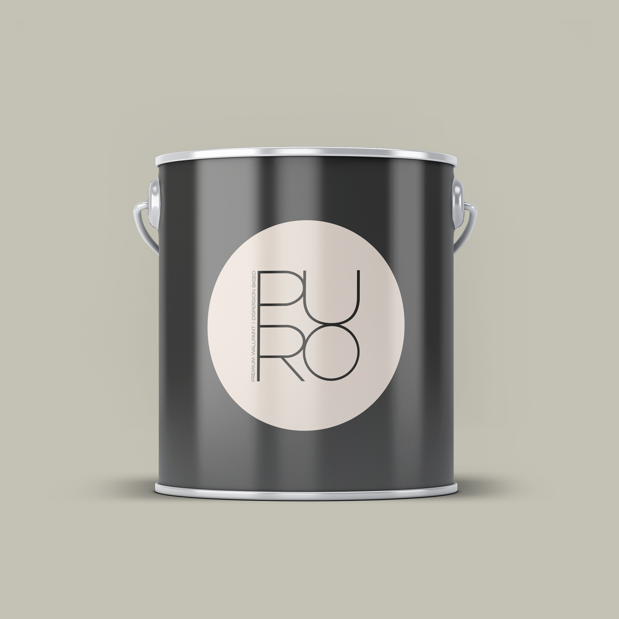 Image d'un pot de 2,5 litres de peinture Puro gris calm taupe - c7004