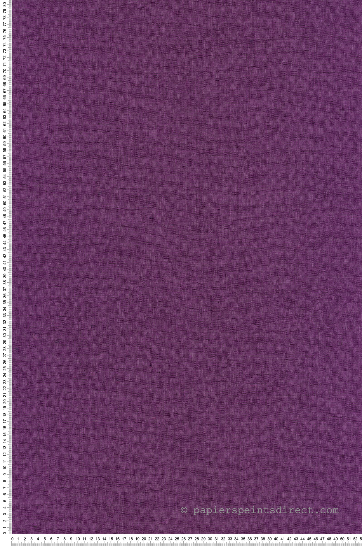 Papier peint Faux Uni Tissage aubergine - Graphic de Casélio | Réf. GPC103225128