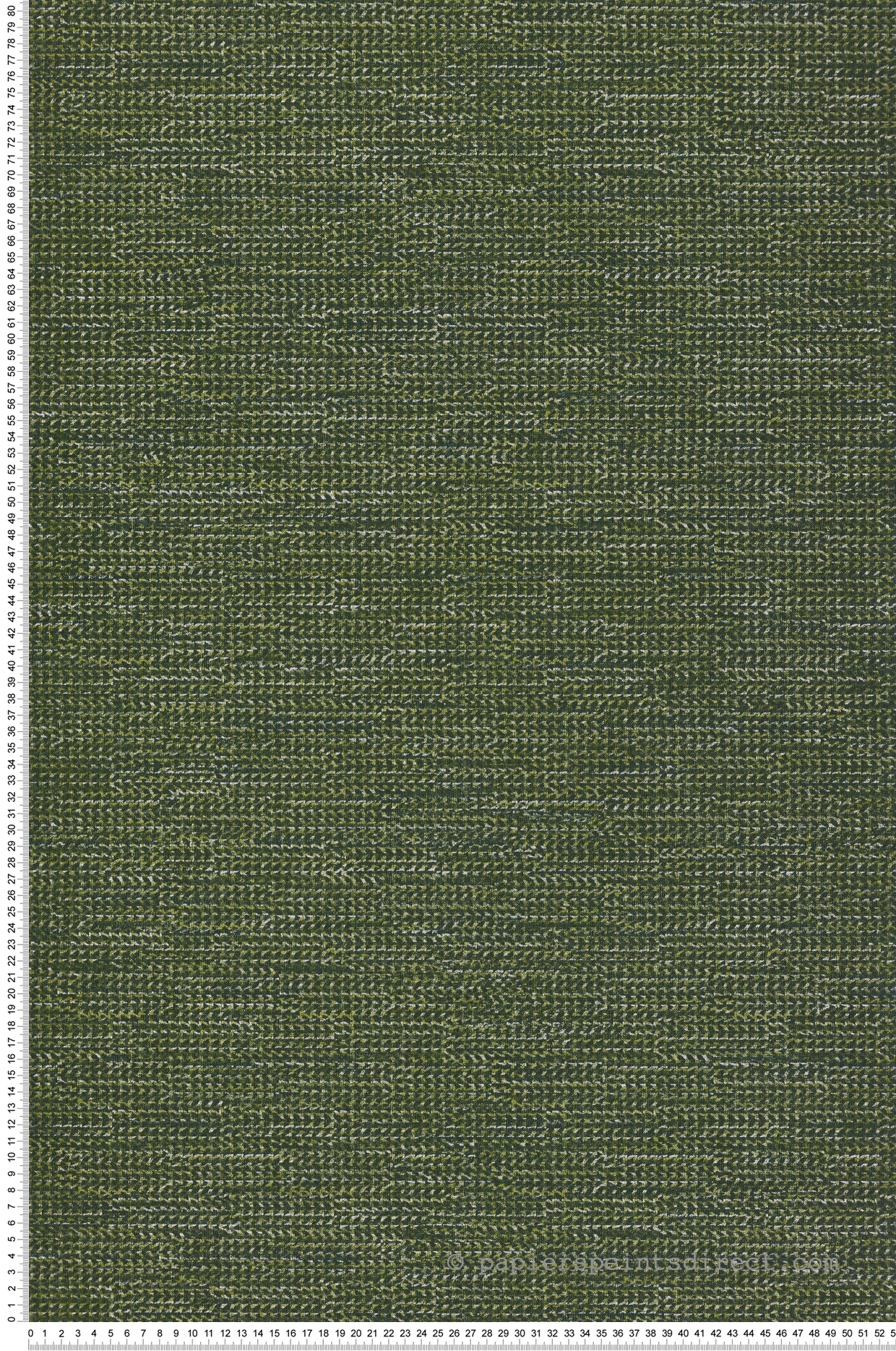 Papier peint Tissage Jeanne vert - Villa Rosalie de Lutèce | Réf. LTC-51223604