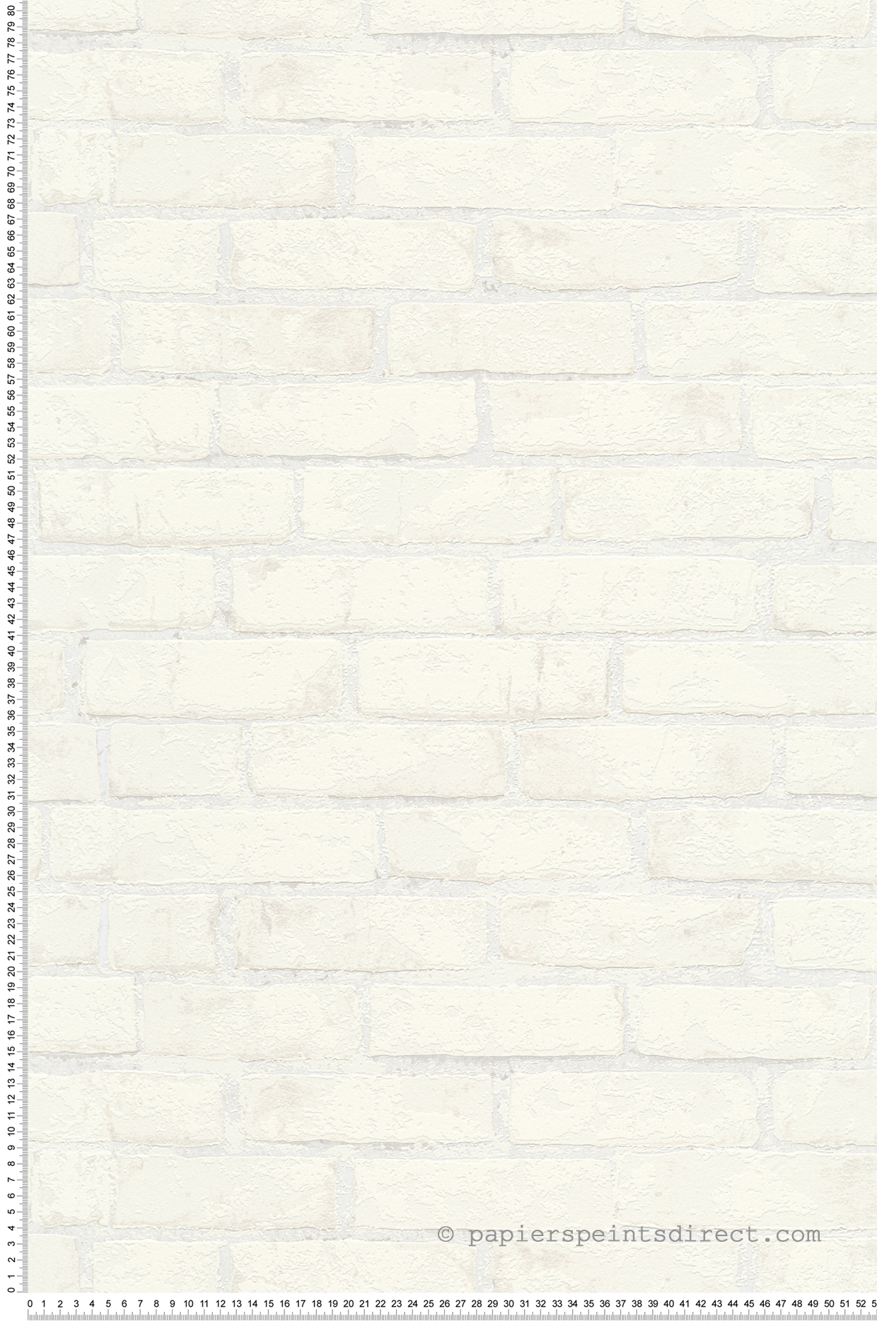 Papier peint Brique Relief blanc - Elements 2 d'A.S. Création | Réf. AS-907851