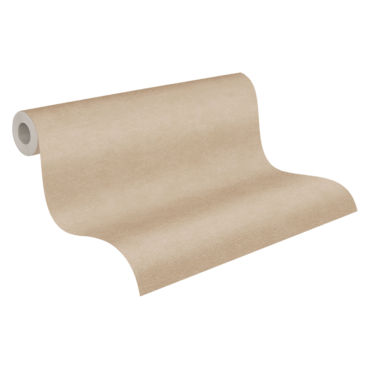 Papier peint Uni Suédine beige - French Affair d'A.S. Création ROLL | Réf. AS-399386