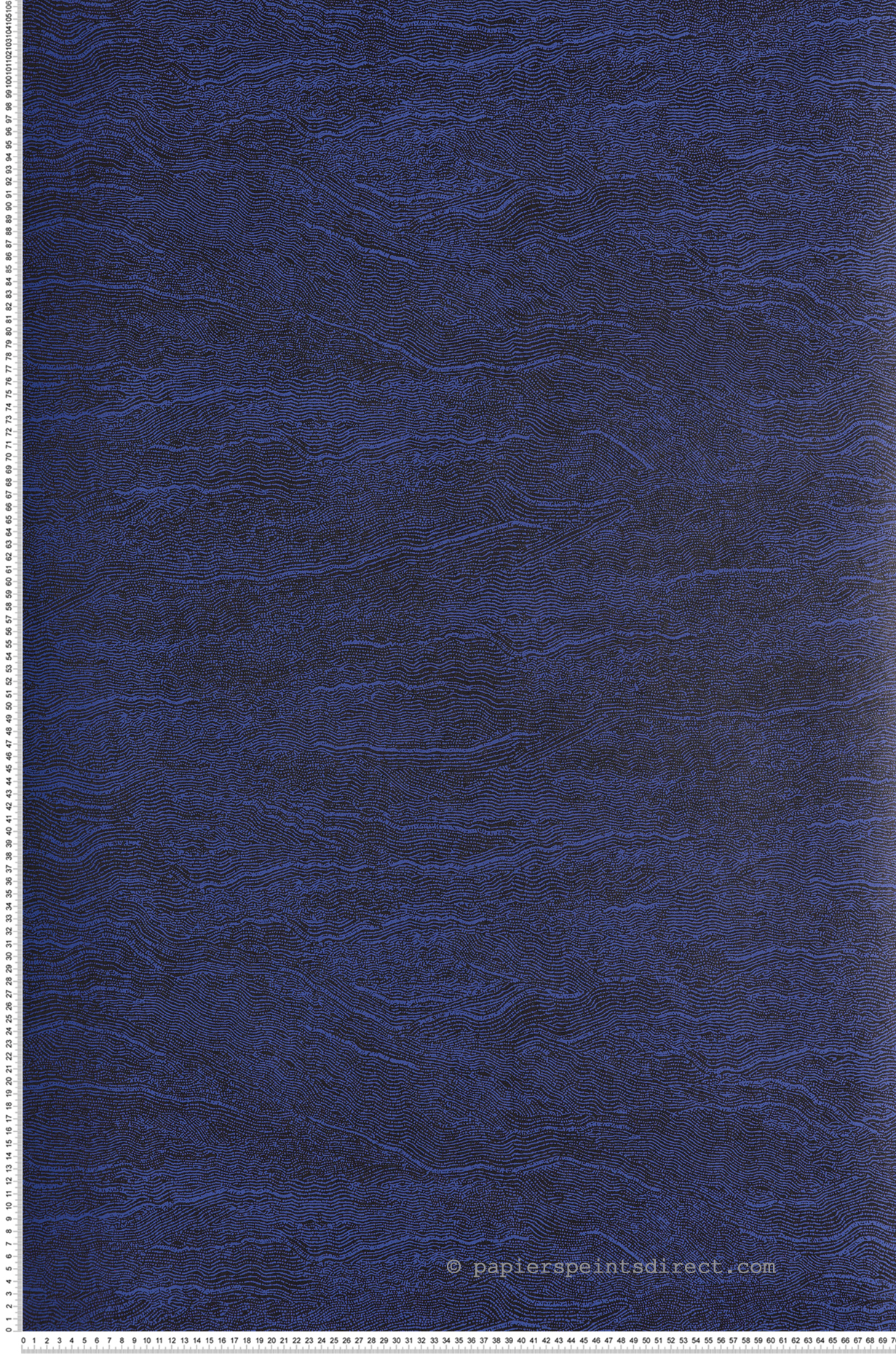 Papier peint Faux Uni Terre Miri indigo - Terra de Masureel | Réf. MAS-TER009