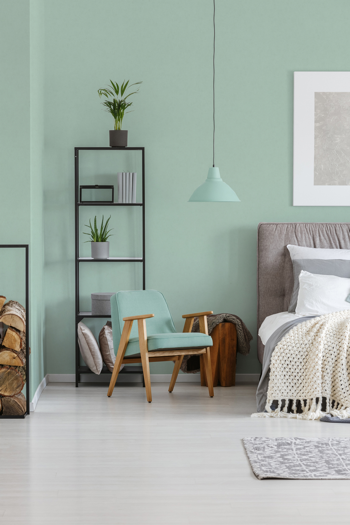 Papier peint Uni Plâtre vert d'eau - Arcade d'Architects Paper | Réf. 39330-6