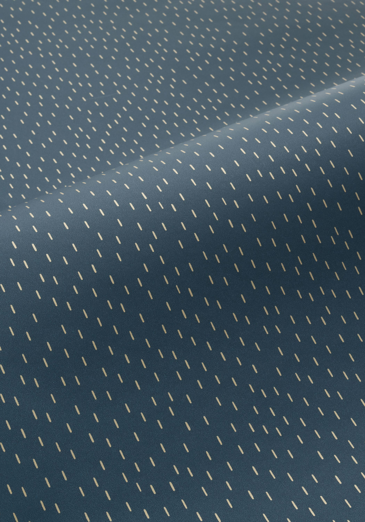 Papier peint Petits Traits Eden bleu nuit mordoré - L'Epopée de Casélio | Réf. EPO103736027