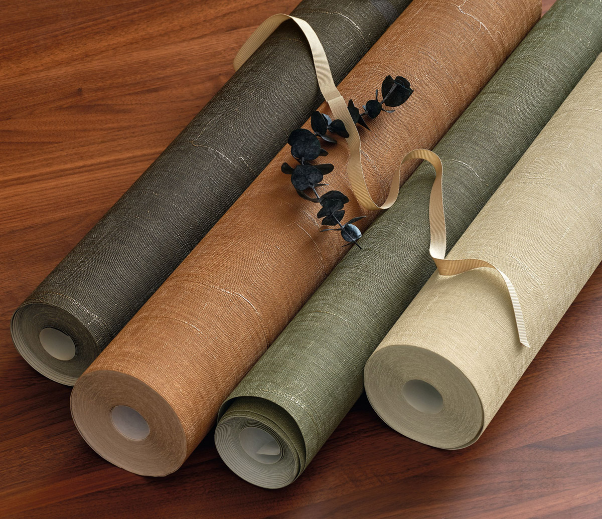 Papier peint Uni Etamine beige chamois - Etamine de Casadéco AMB2 | Réf. ETAM200251616