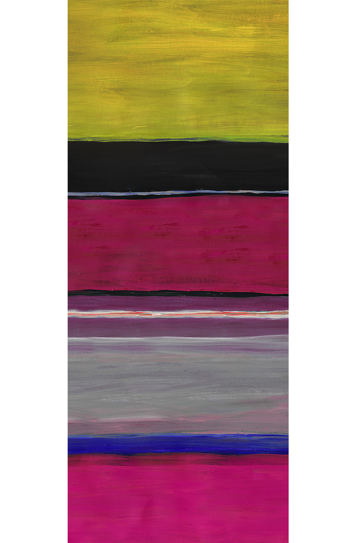 Papier peint panoramique Bande Abstraite Terava rose - B H260 - Wall Designs IV de Masureel | Réf. MAS-DG4TER1042-260