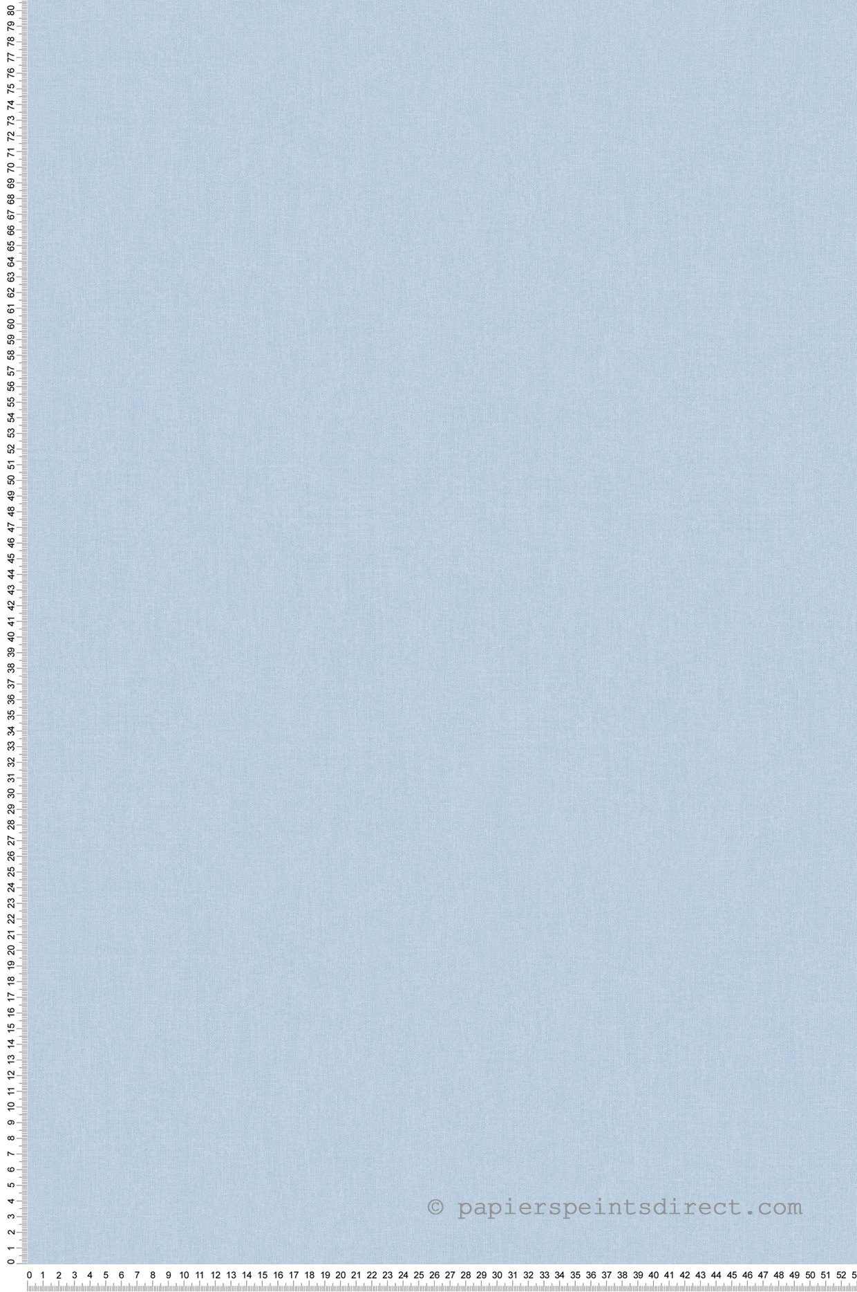 Papier peint Faux Uni Lin bleu ciel - La belle histoire d'Ugépa | Réf. UGP-F71851
