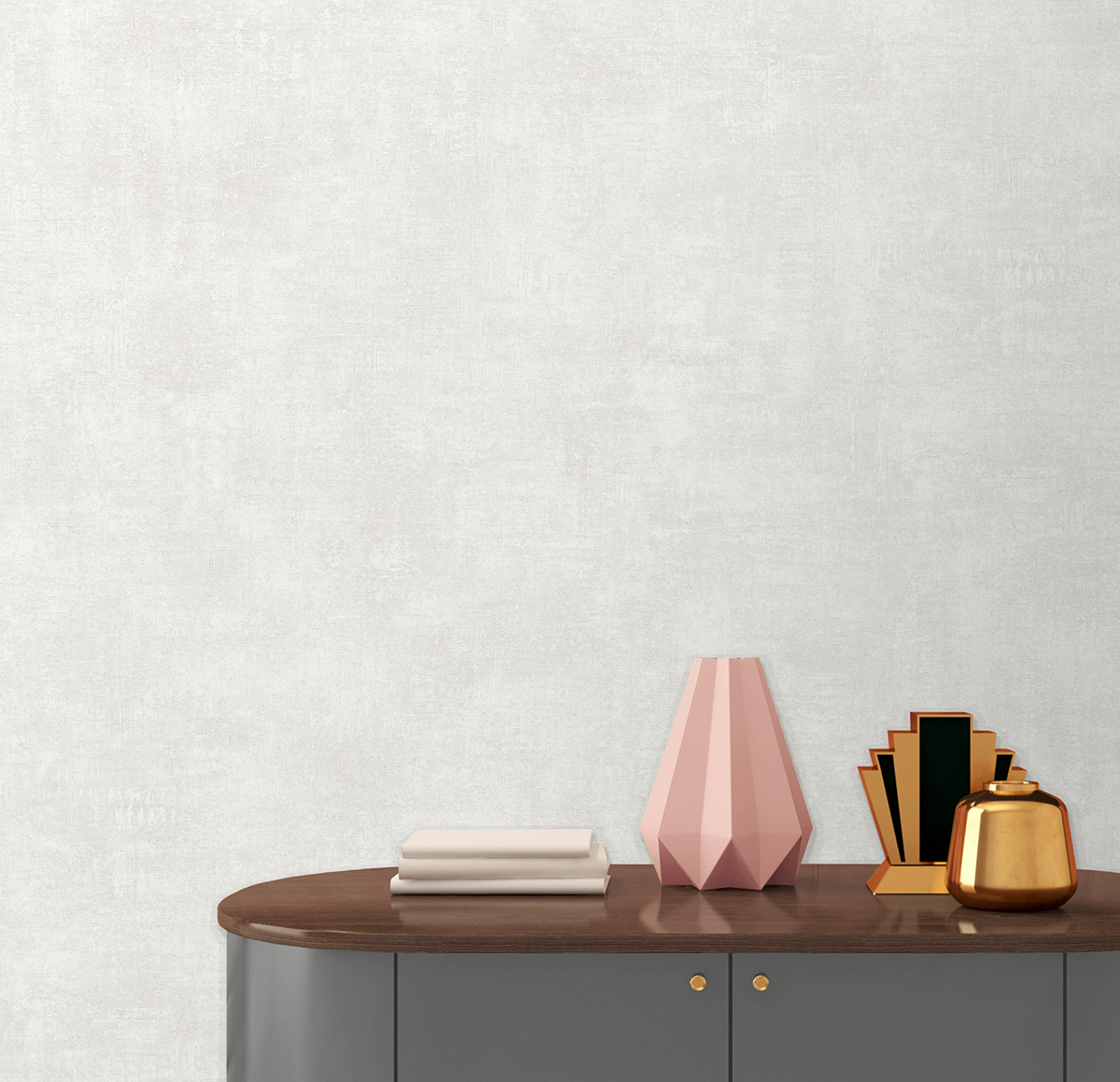 Papier Peint Uni Tissage Satiné gris perle - Elégance d'Ugépa | Réf. UGP-A13727