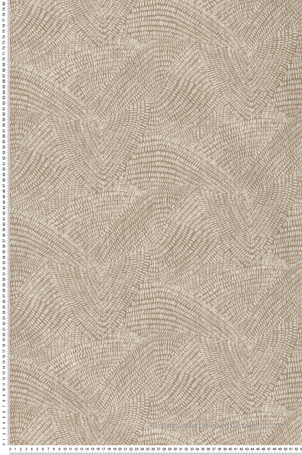 Papier peint Illusion Graphique beige - Shamal de Montecolino | Réf. MC-NHW1025