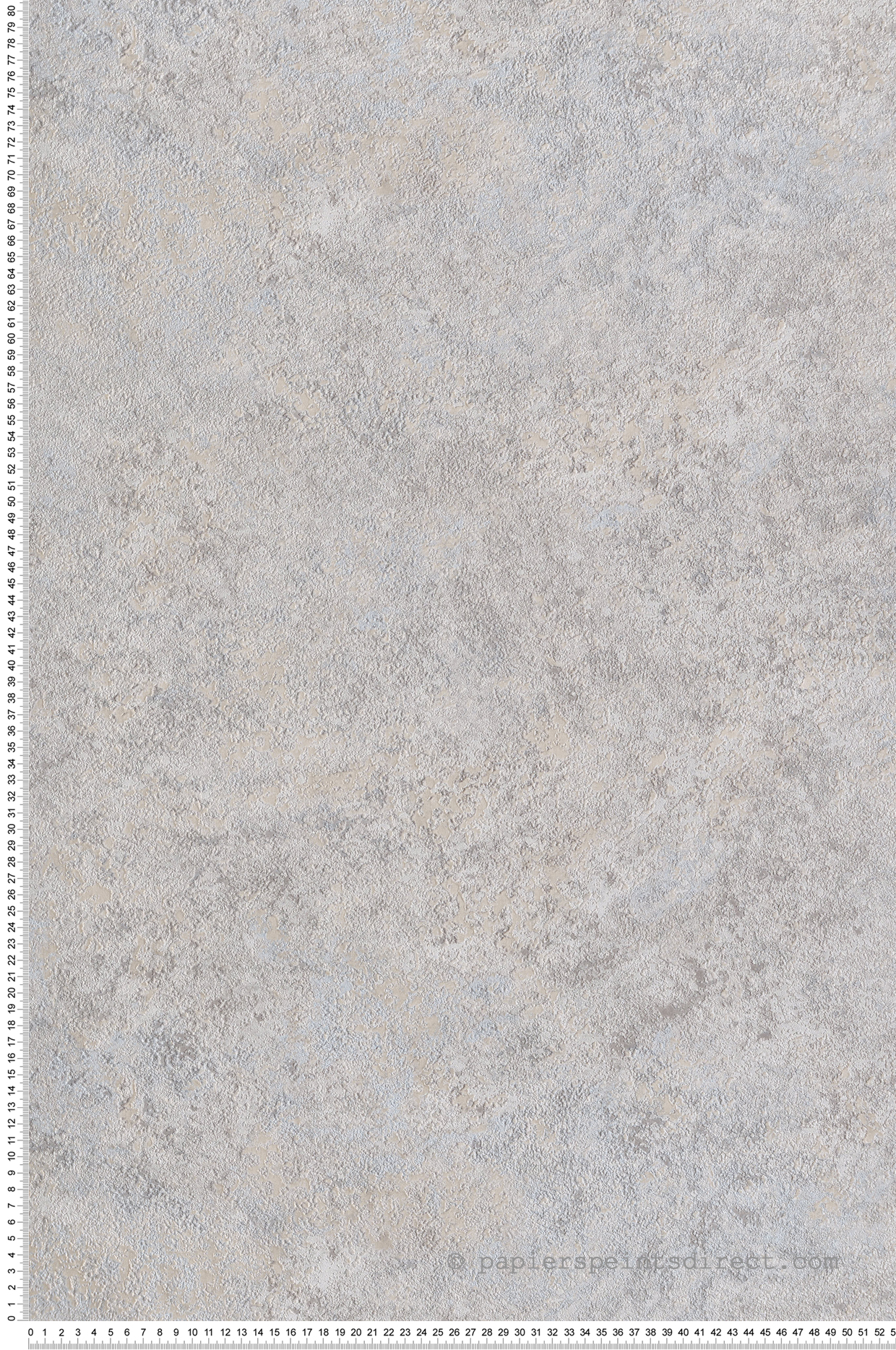 Papier Peint Pierre Paillettes gris bleuté argenté - Venezia d'Ugépa | Réf. UGP-M66701