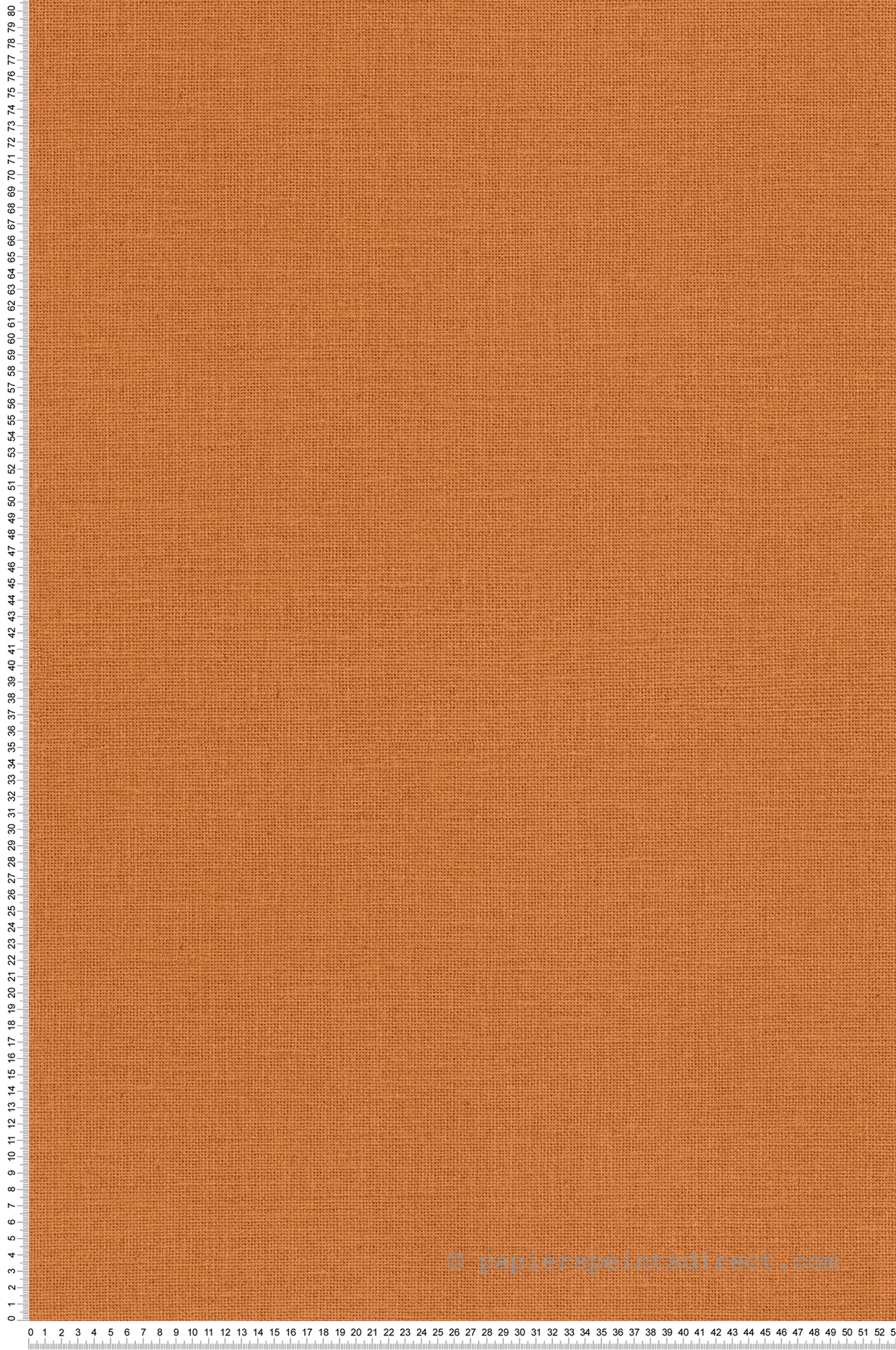 Papier peint Effet Toile de Jute orange - Jute de Casélio | Réf. JTE104013139