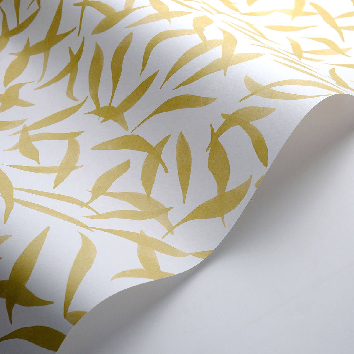 Papier peint Feuille Clos des Oliviers vert beige - Echappée Belle de Casadéco AMB3| Réf. ECHA89847202