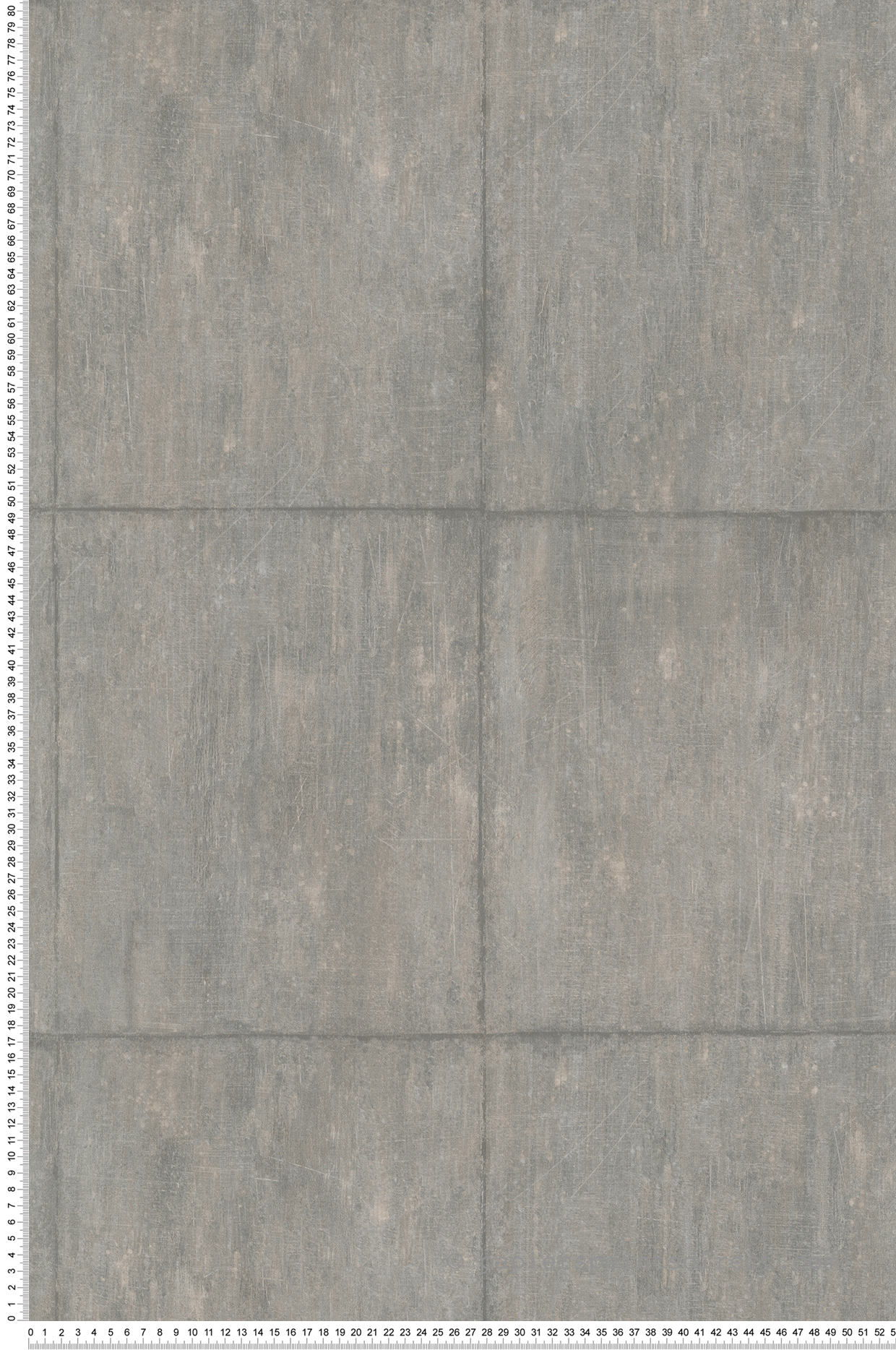 Papier peint Béton Carré Griffé grège - Les Essentiels de Lutèce | Réf. LTC-UNI1073
