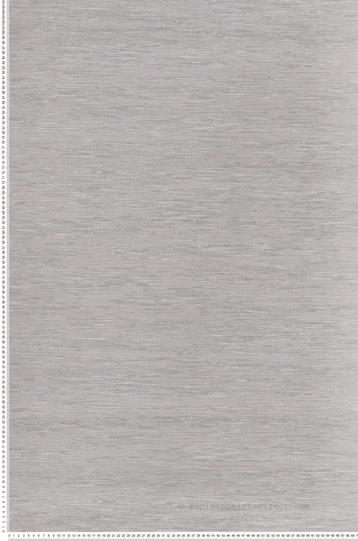 Papier peint Faux Uni Tissage Tatami acier - Le Jacquard de Casamance | Réf. CAS-C75344690