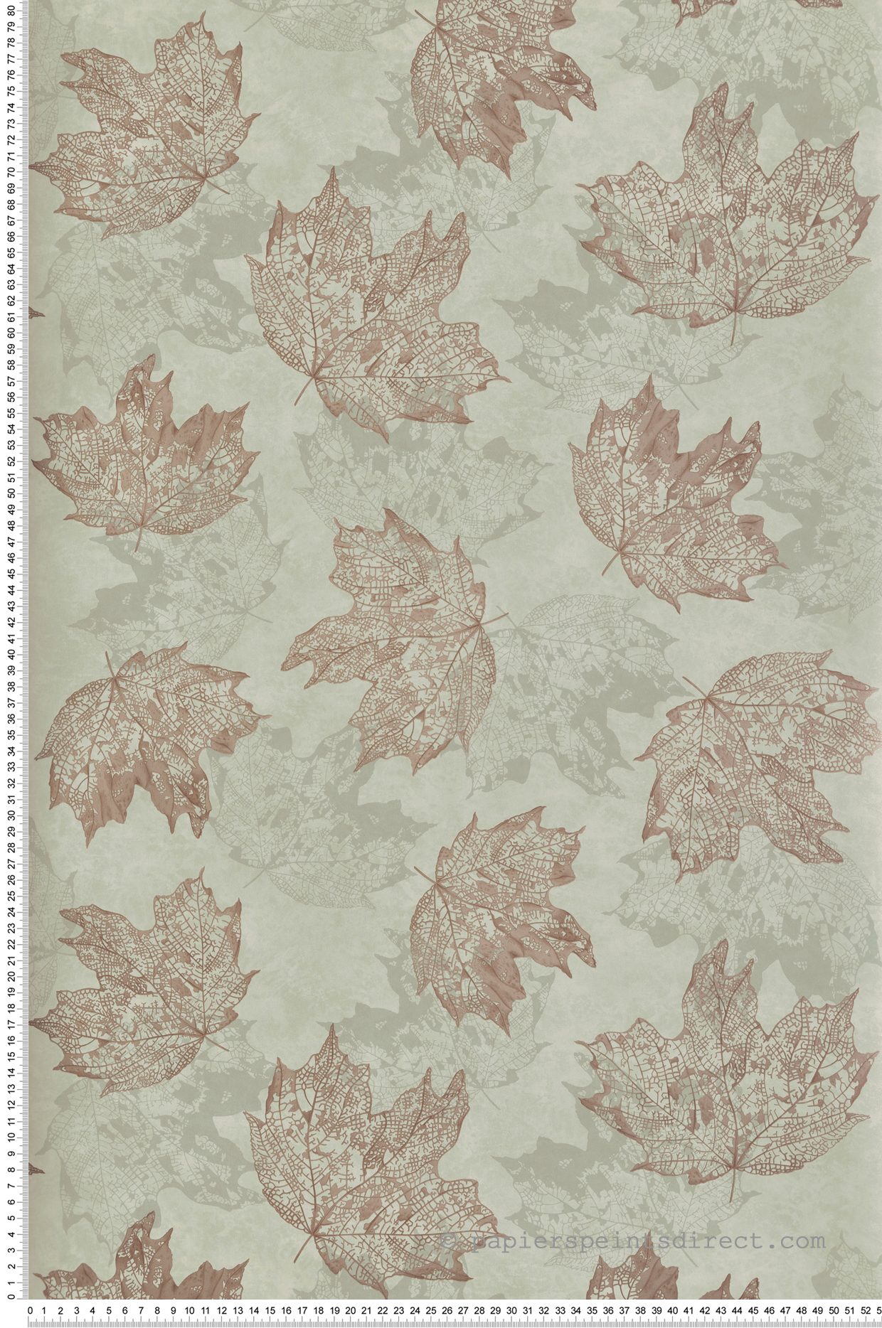 Papier peint Feuilles Sycamore vert  - Folium de Osborne & Little | Réf. OSB-W7336-05