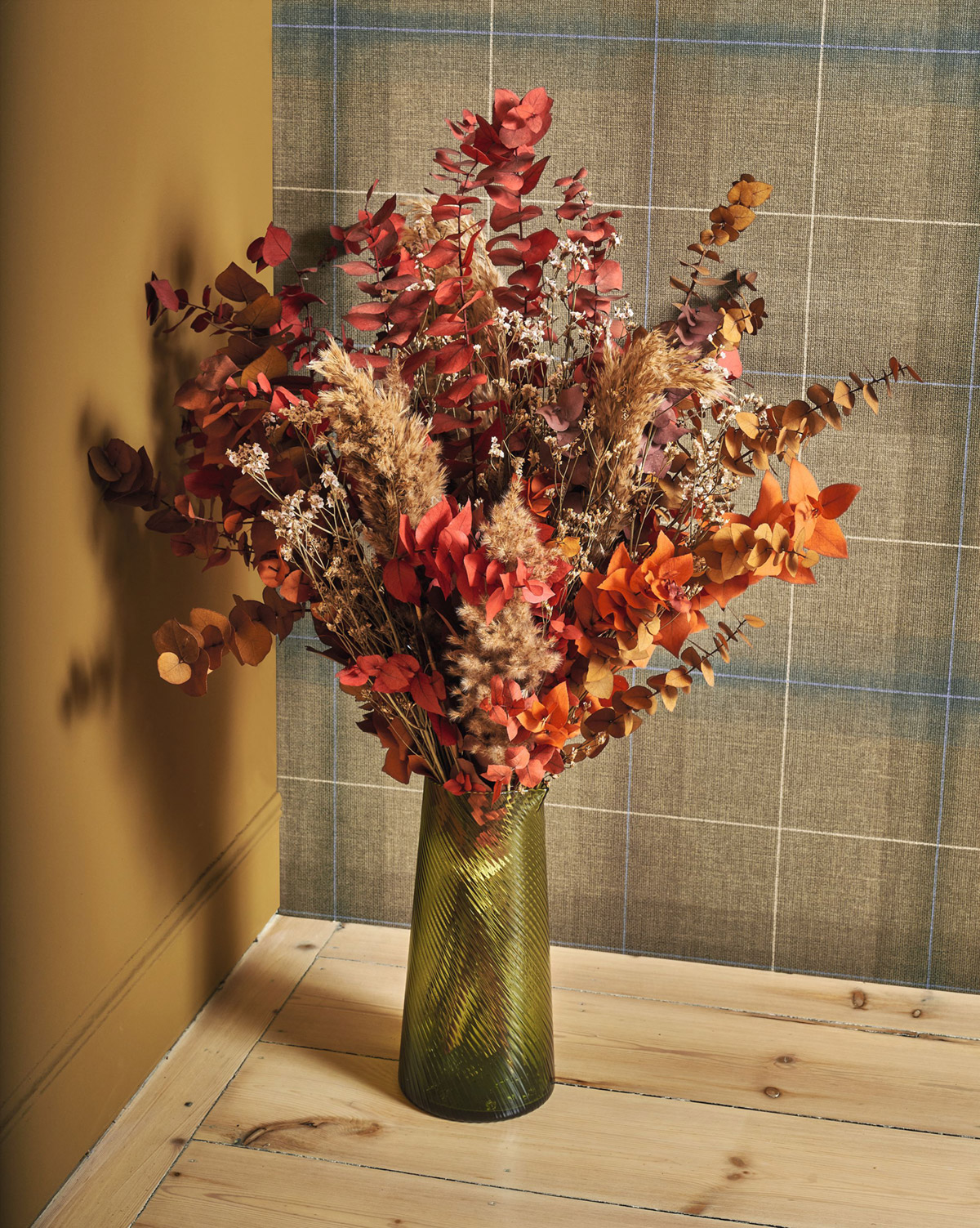 Papier peint Tartan Classique Archie marron - Carnaby Street de Casadéco AMB3 | Réf. CARN200529200