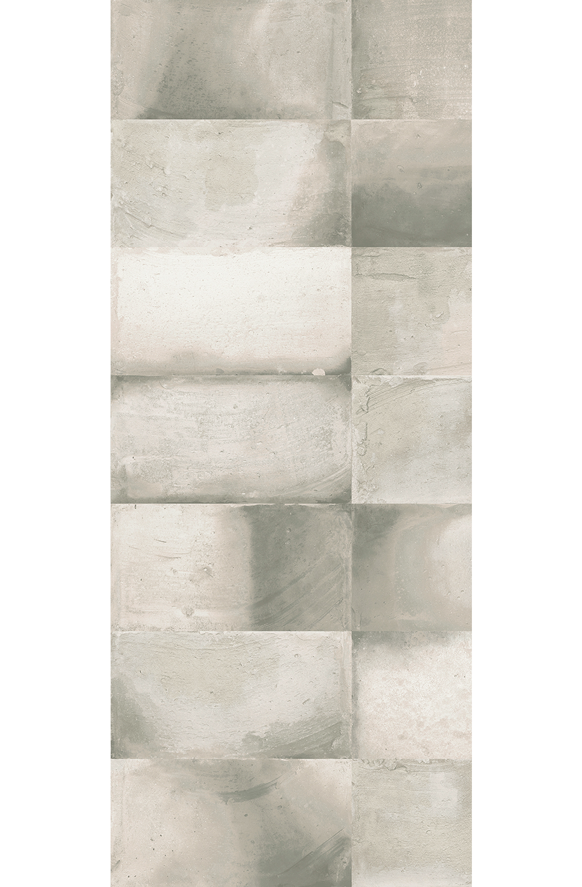 Papier peint panoramique Carrelage Travertin Teo gris clair - C H260 - Wall Designs IV de Masureel | Réf. MAS-DG4TEO1013-260